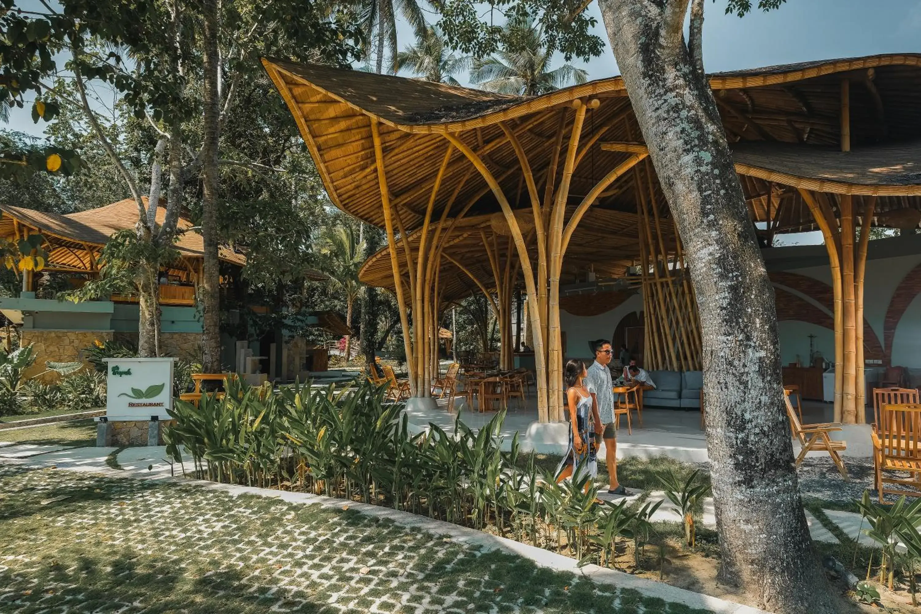 Property building in Tropik Resort Lombok Property building in Tropik Resort Lombok