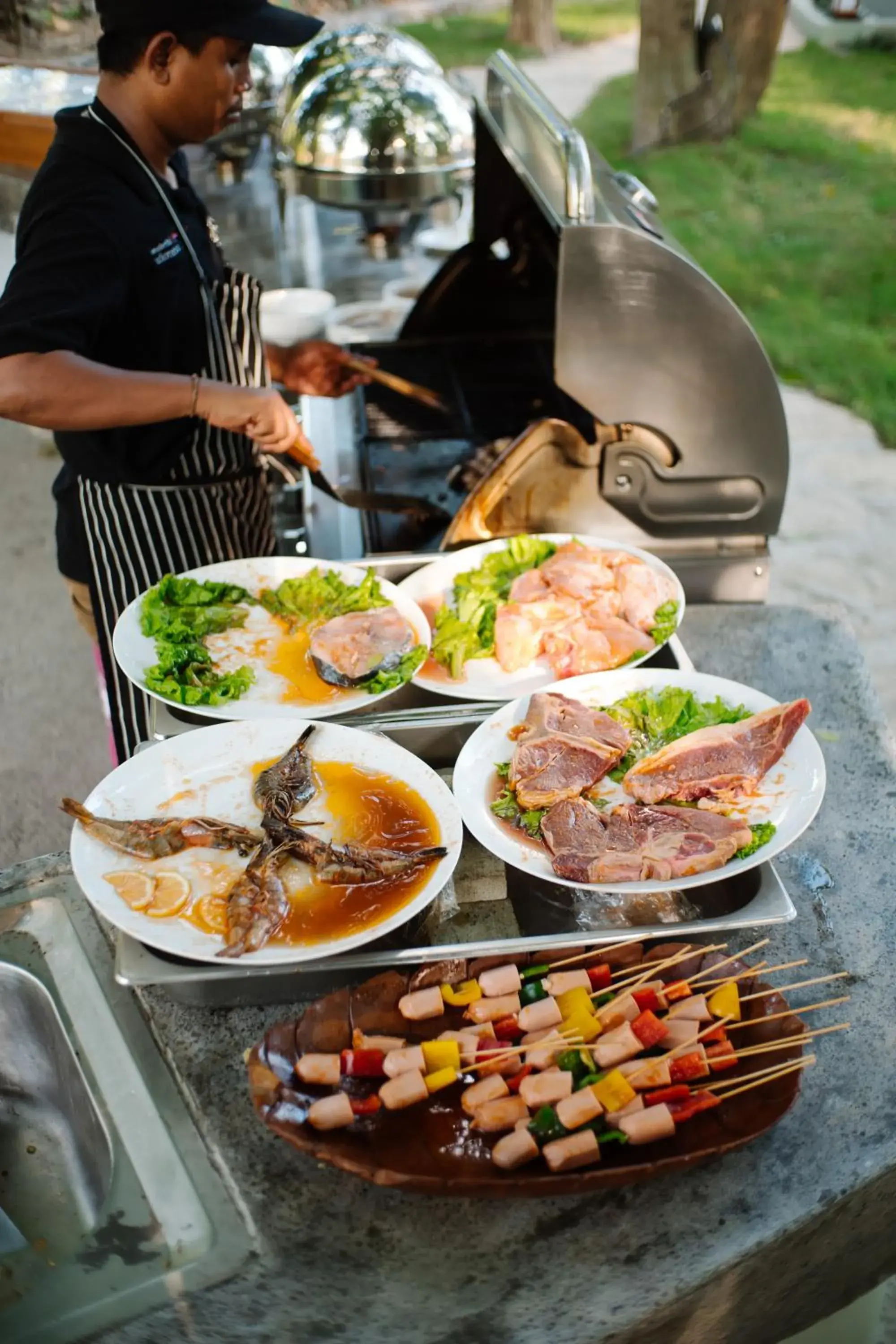 Restaurant/places to eat in Tropik Resort Lombok Restaurant/places to eat in Tropik Resort Lombok