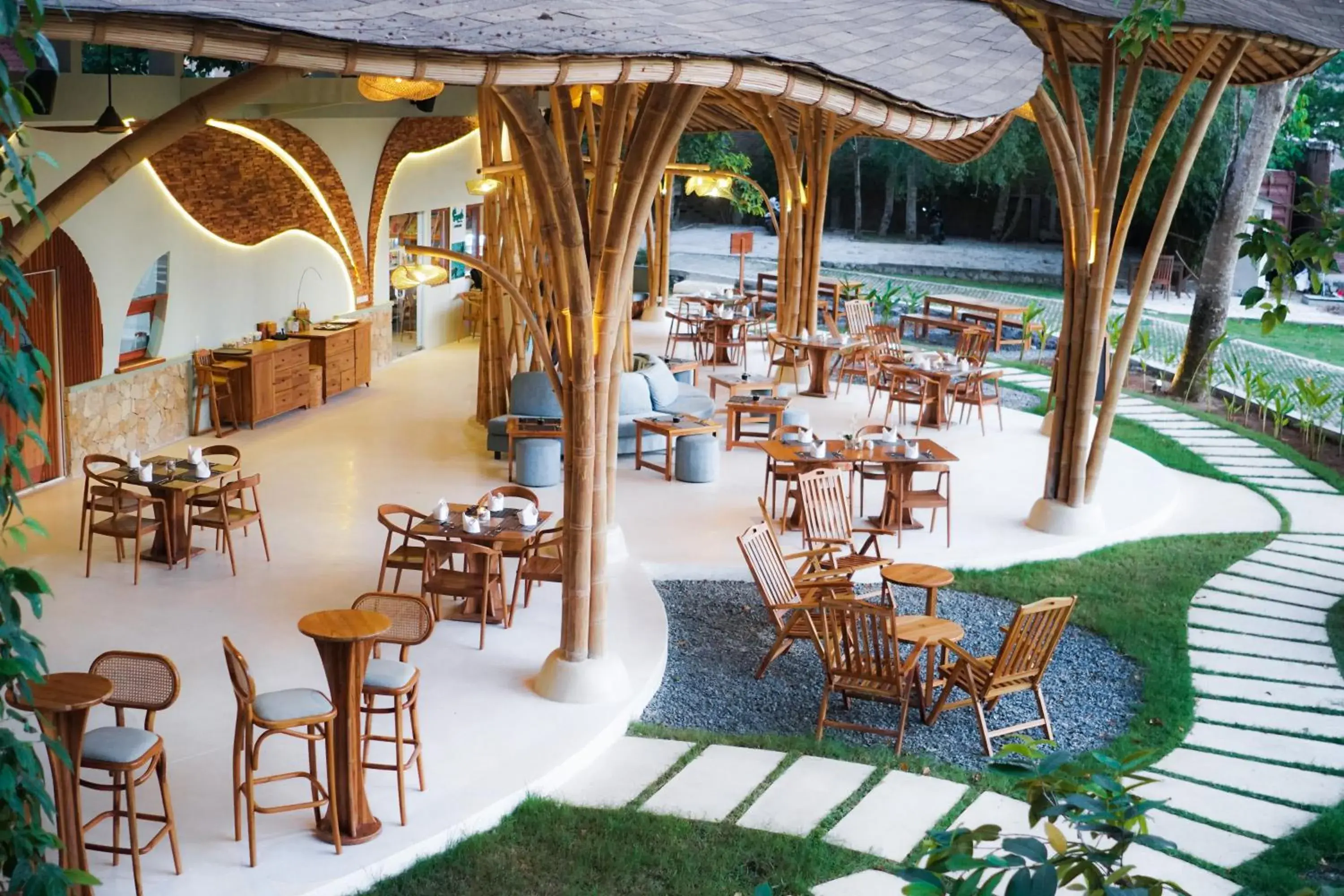 Restaurant/places to eat in Tropik Resort Lombok Restaurant/places to eat in Tropik Resort Lombok