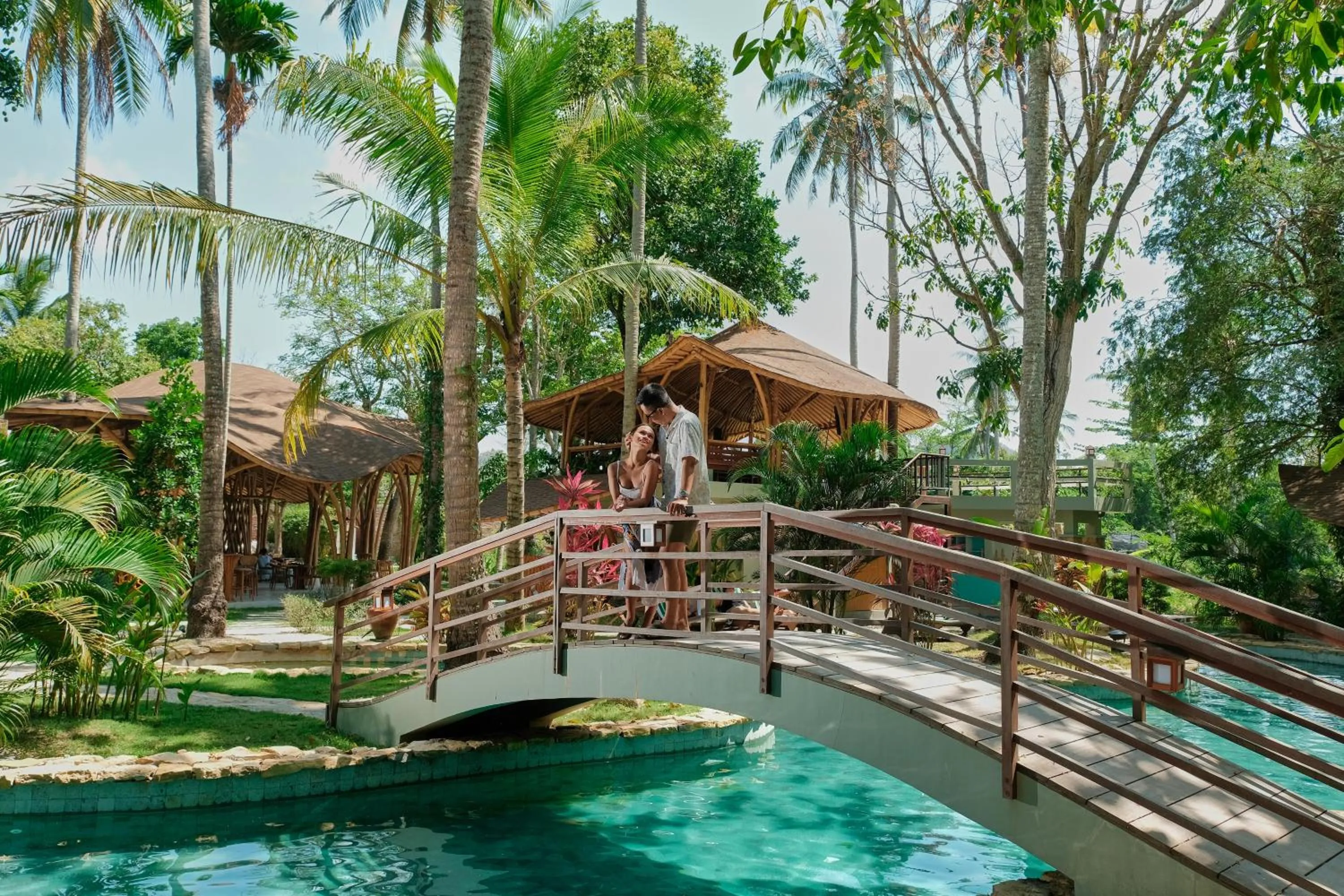 Garden in Tropik Resort Lombok