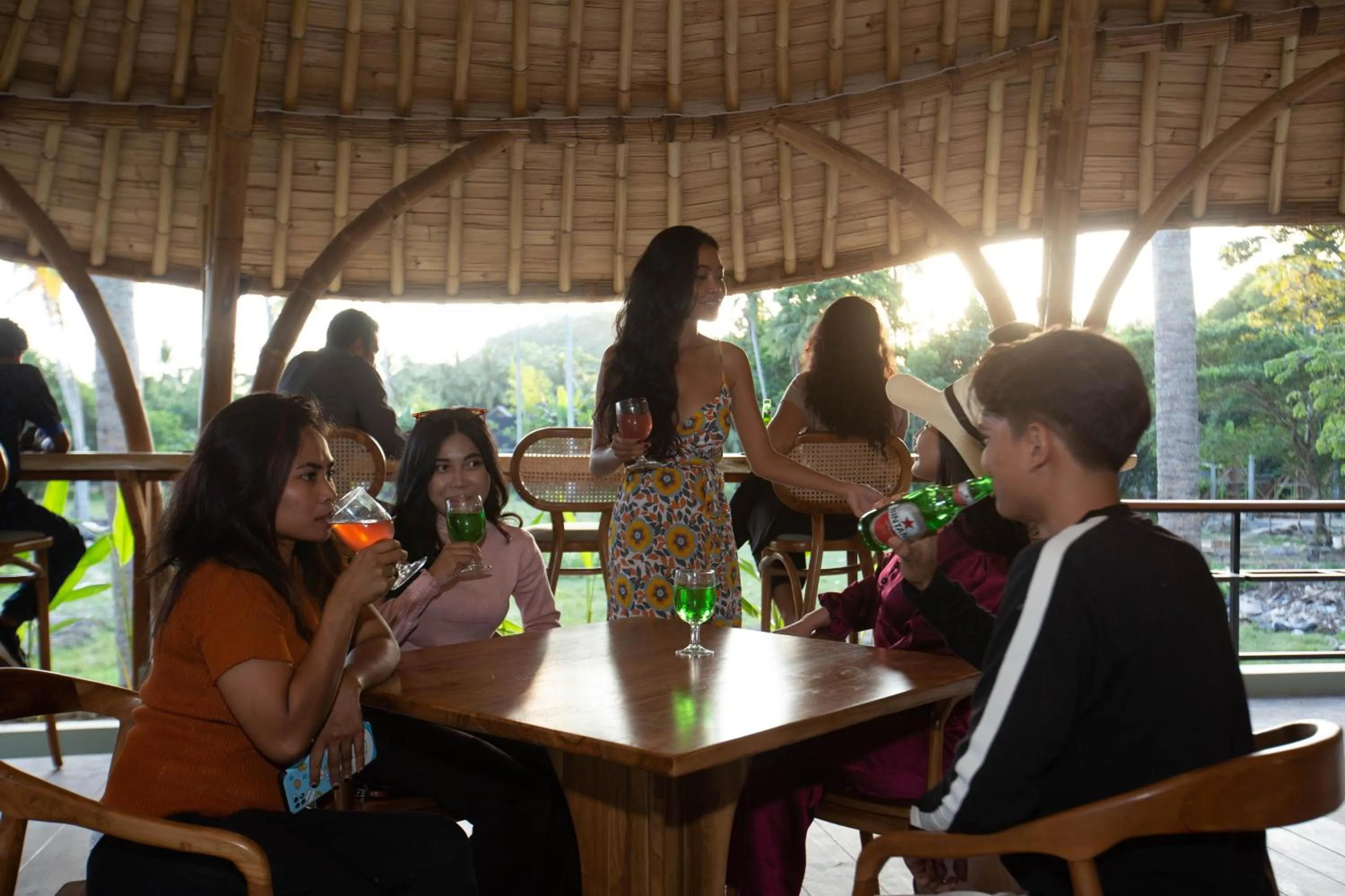 Restaurant/places to eat in Tropik Resort Lombok