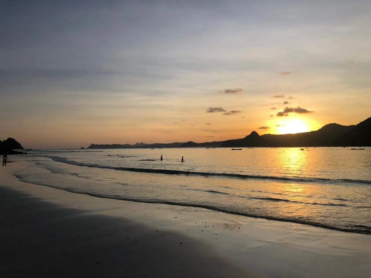 Beach in Tropik Resort Lombok