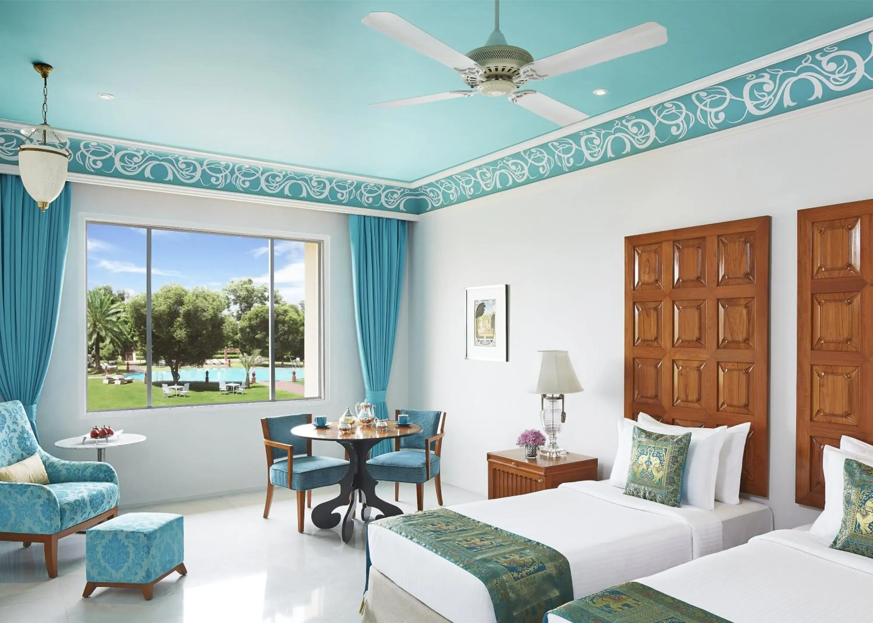 Bedroom, Bed in Jai Mahal Palace Bedroom, Bed in Jai Mahal Palace