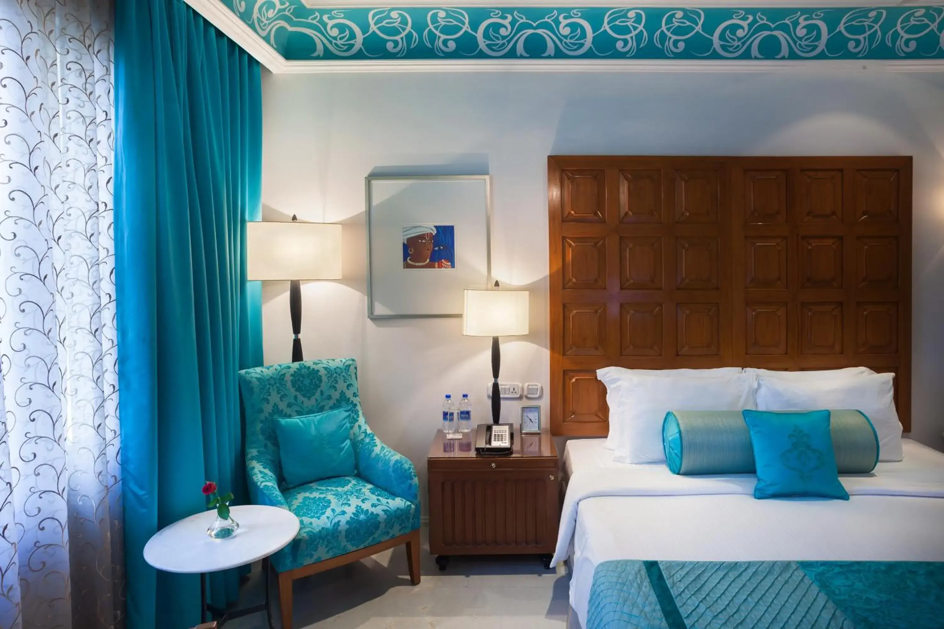 Bedroom, Bed in Jai Mahal Palace Bedroom, Bed in Jai Mahal Palace