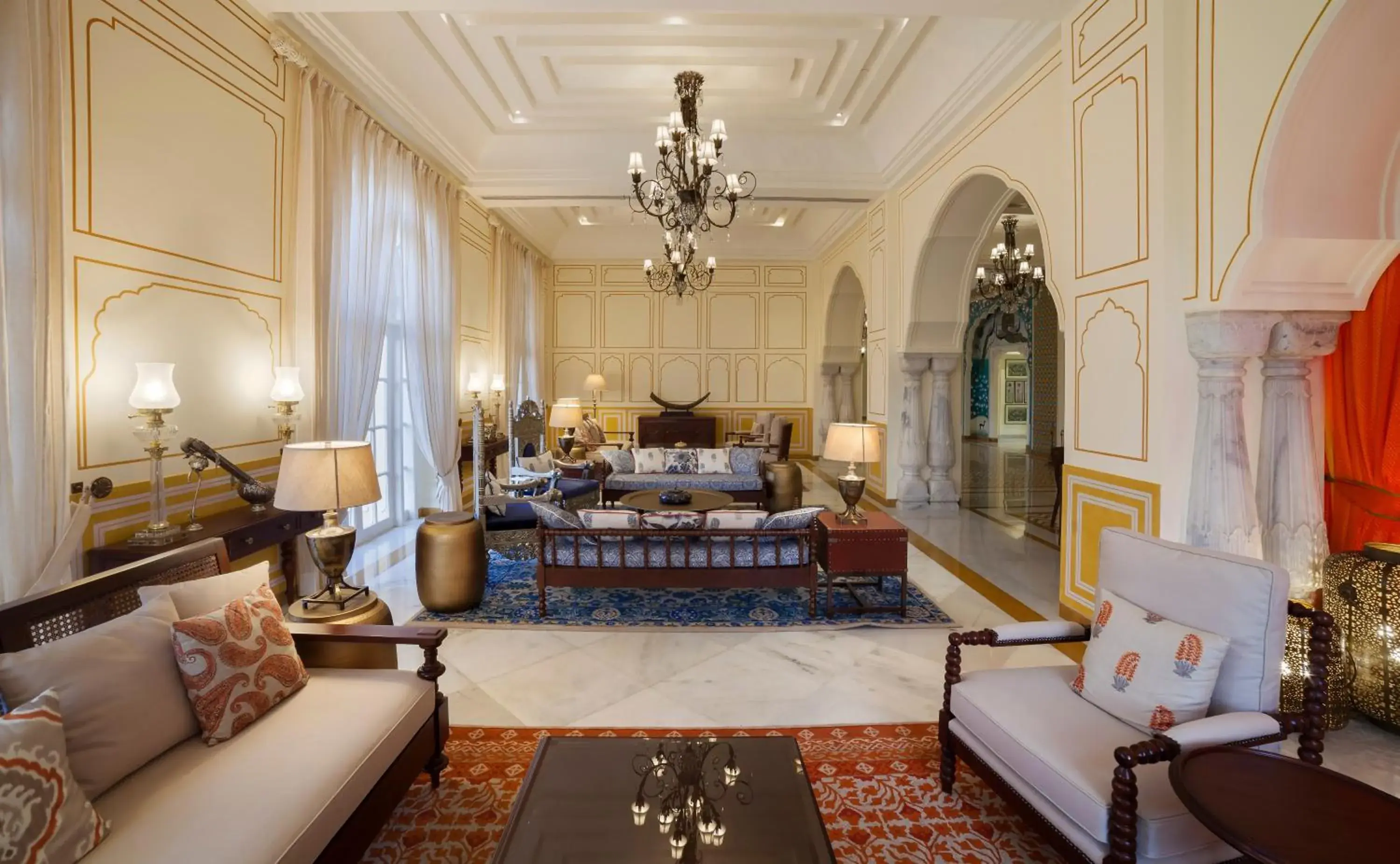 Lobby or reception, Bed in Jai Mahal Palace Lobby or reception, Bed in Jai Mahal Palace