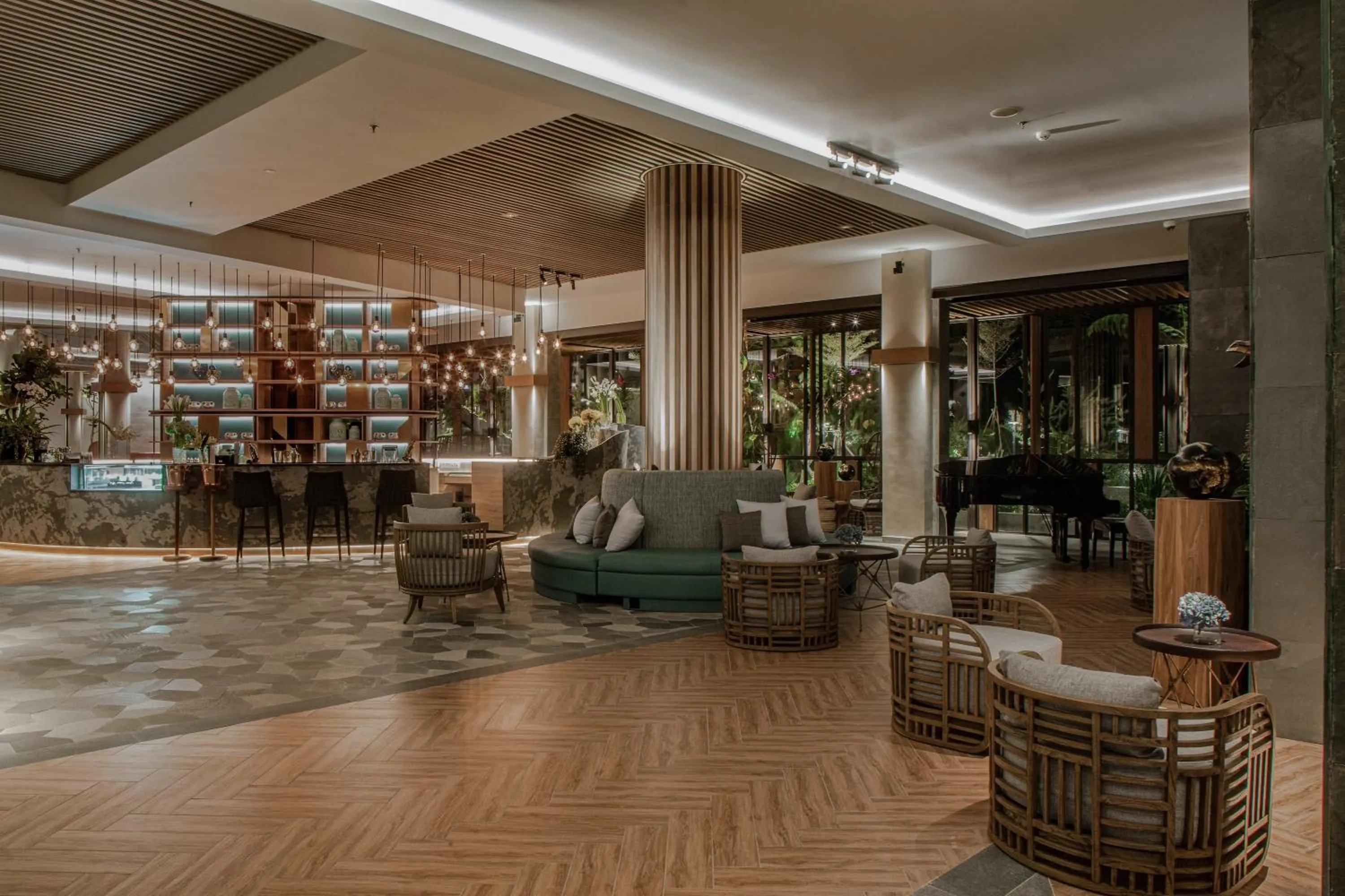 Lounge or bar in The Botanica Sanctuary