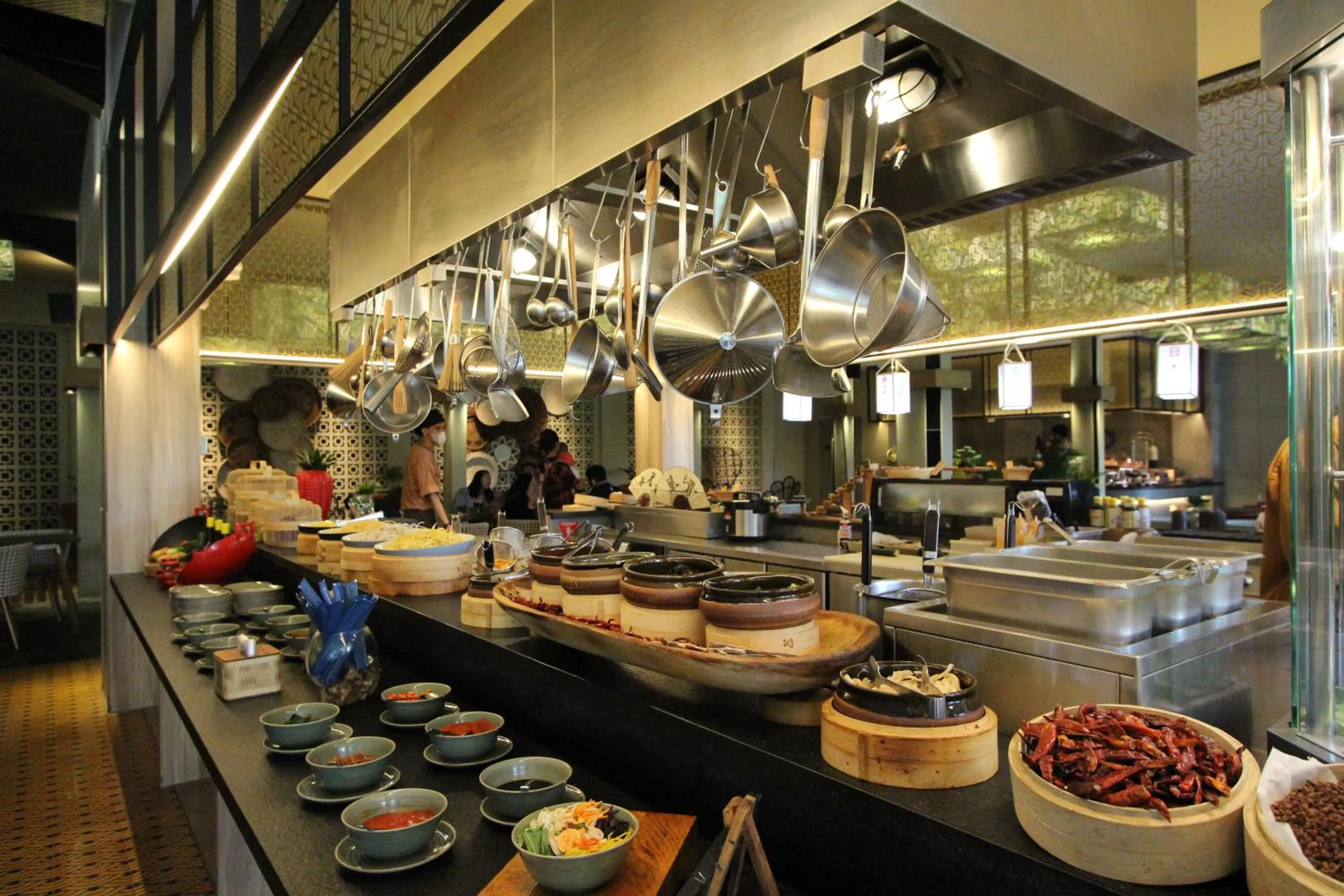 Buffet breakfast in The Botanica Sanctuary