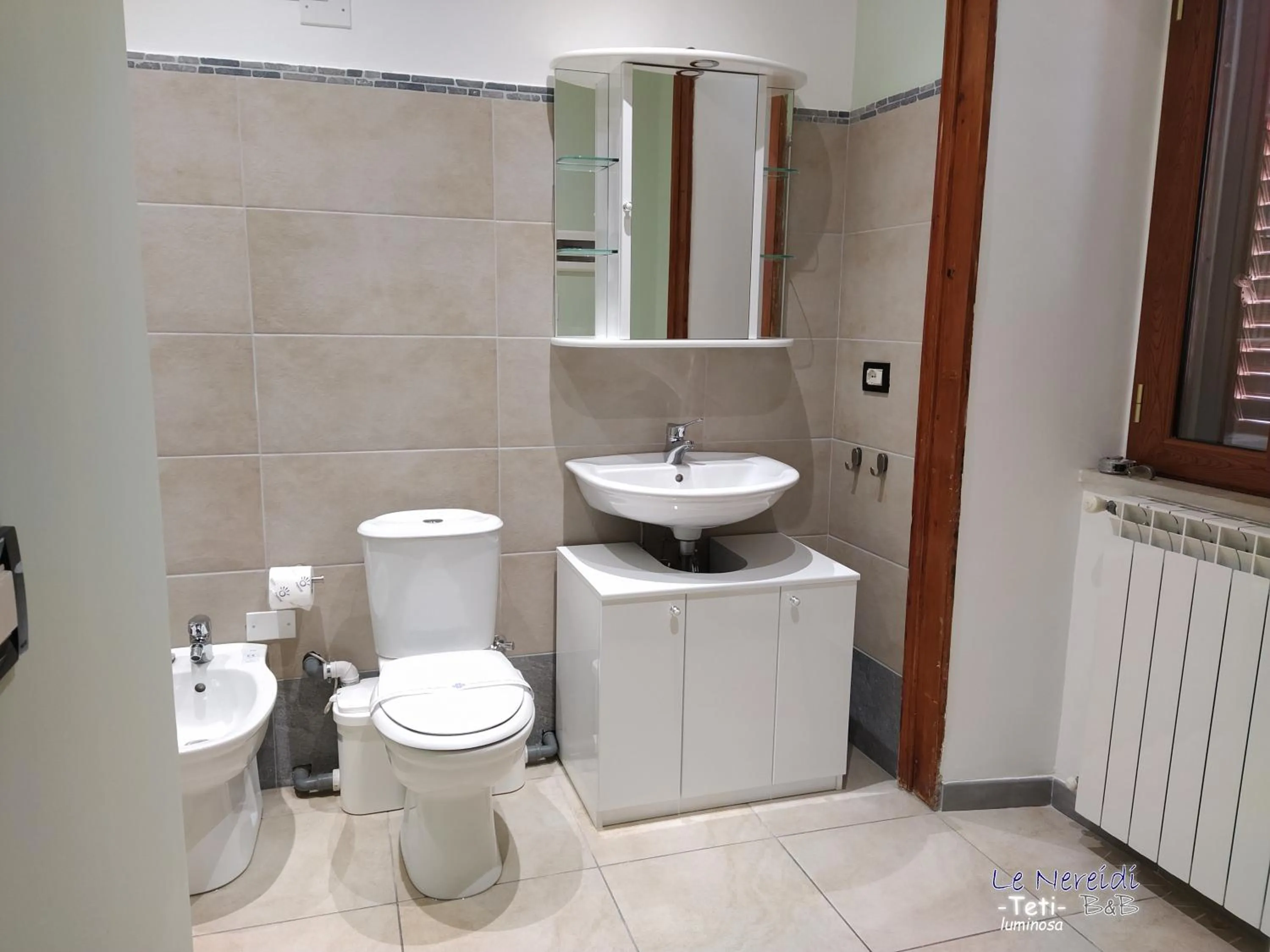 Bathroom in Le Nereidi b&b Acireale Centro