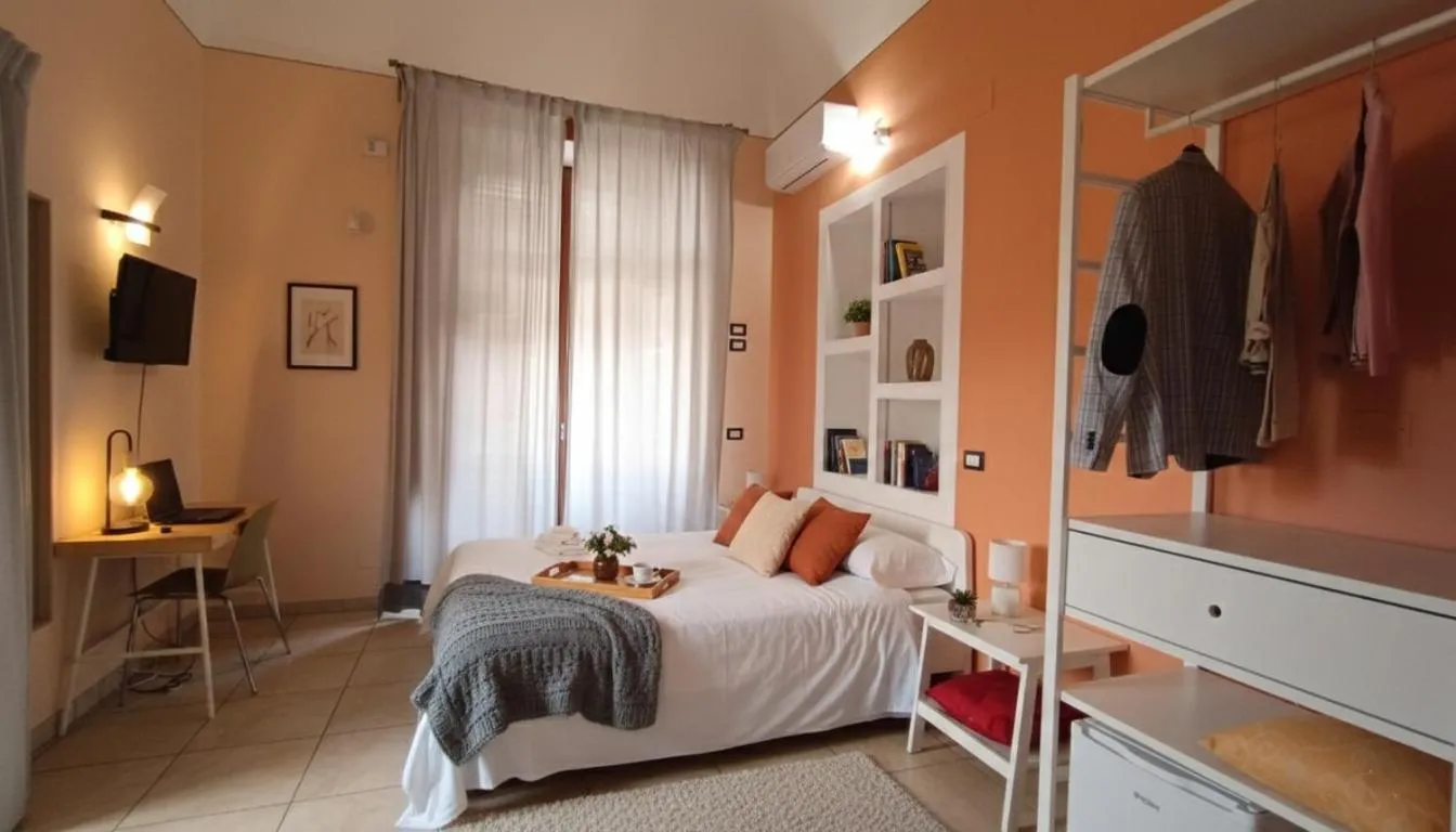 Shower, Bed in Le Nereidi b&b Acireale Centro
