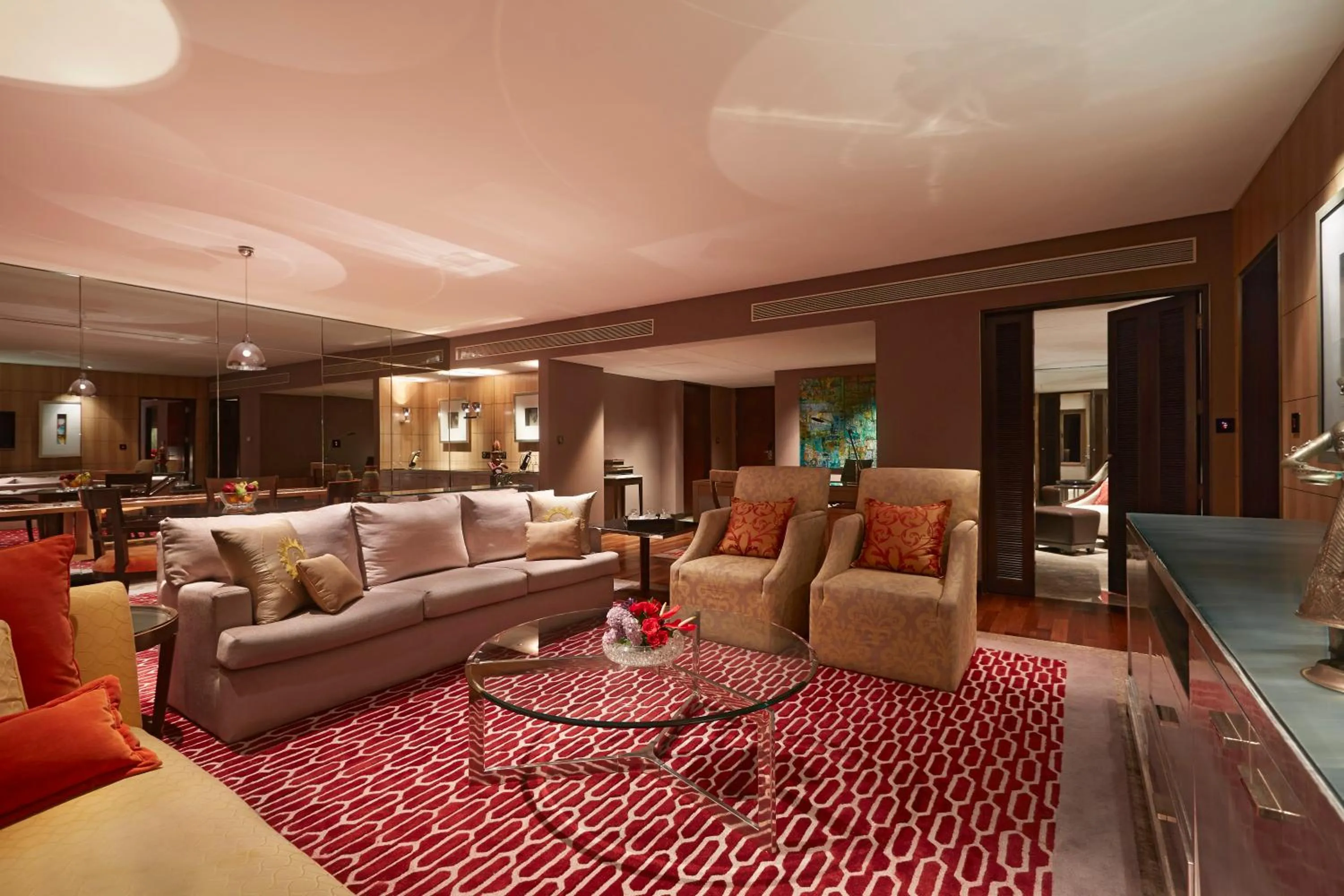 Living room in Taj Lands End