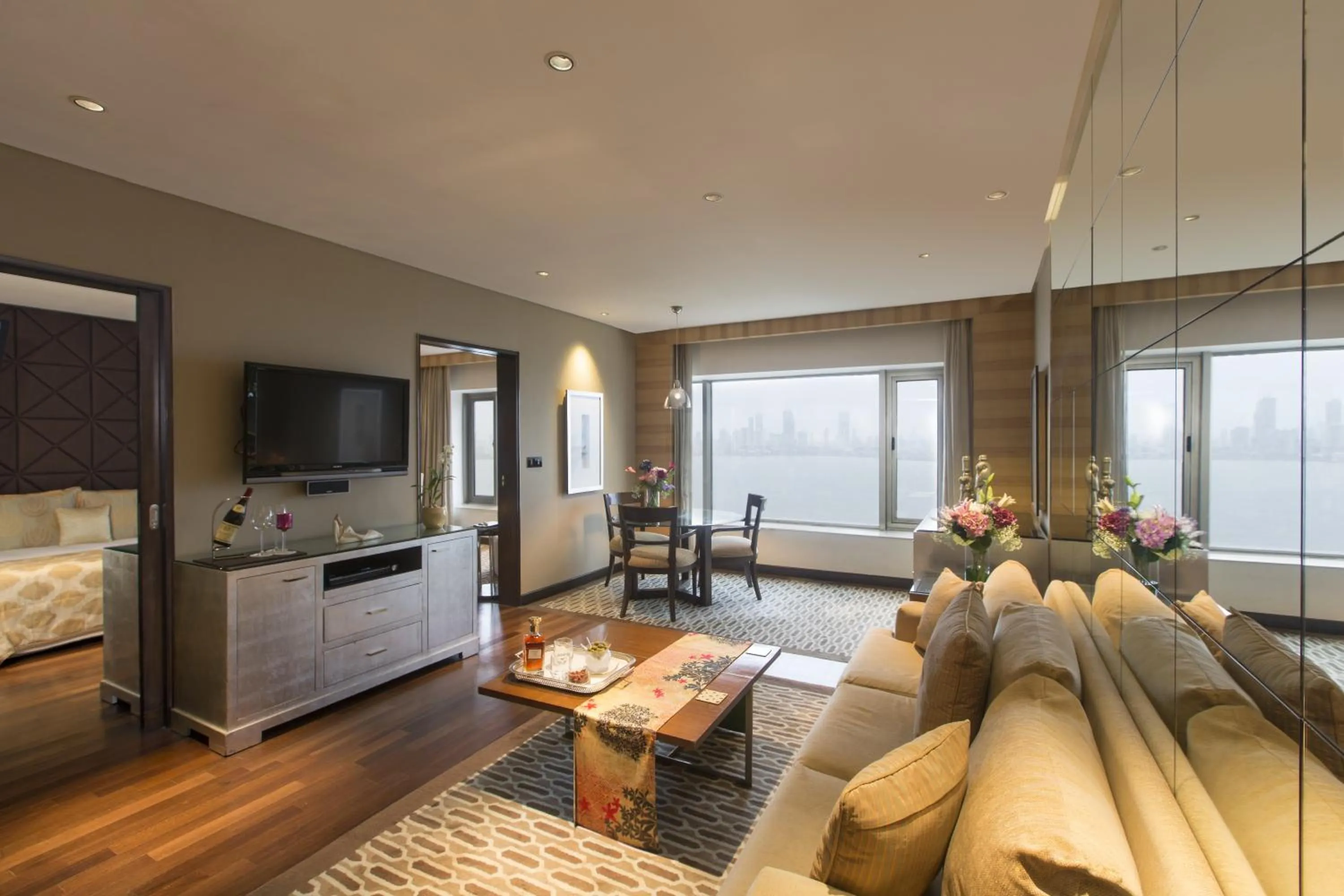 Living room in Taj Lands End