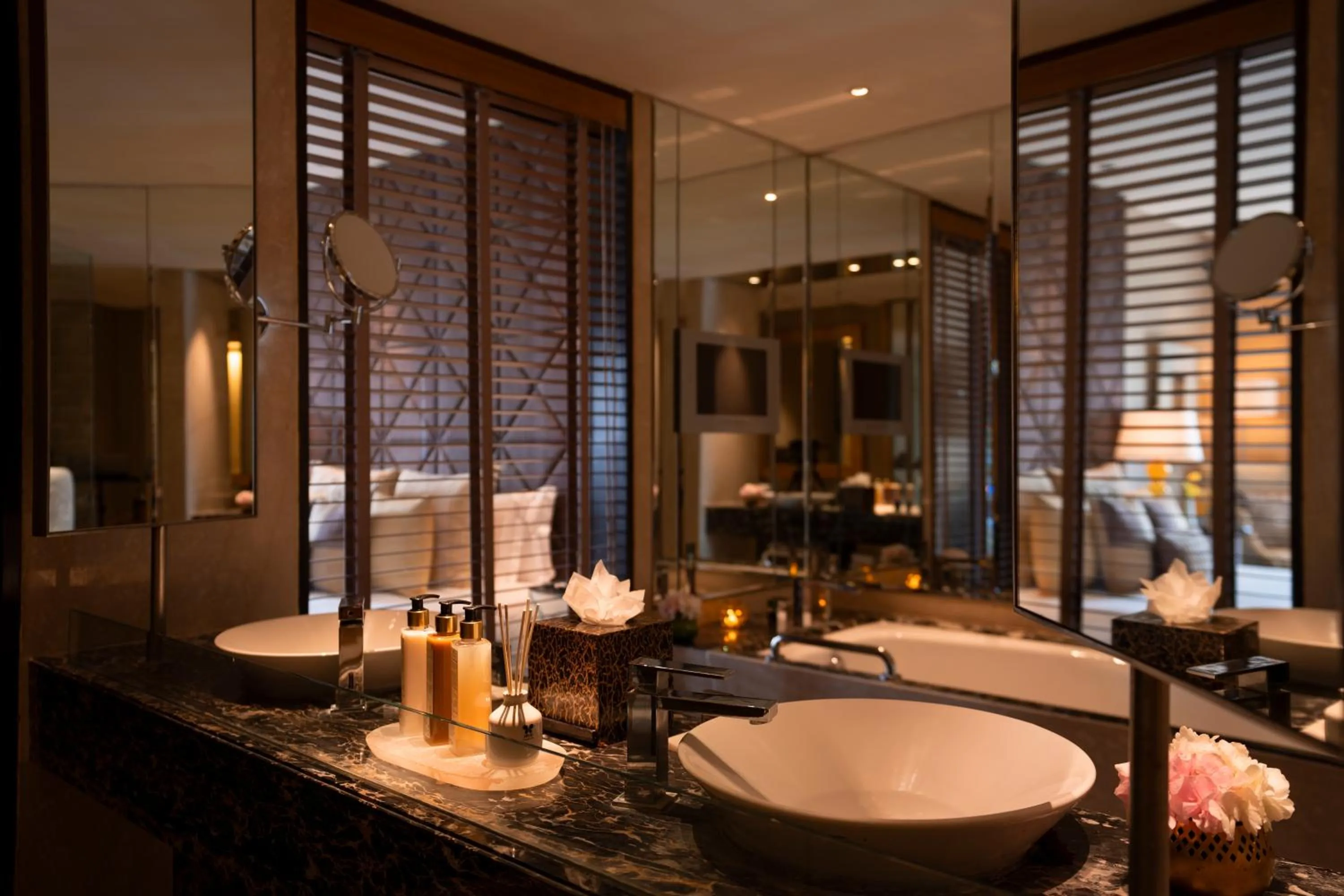 Bathroom in Taj Lands End
