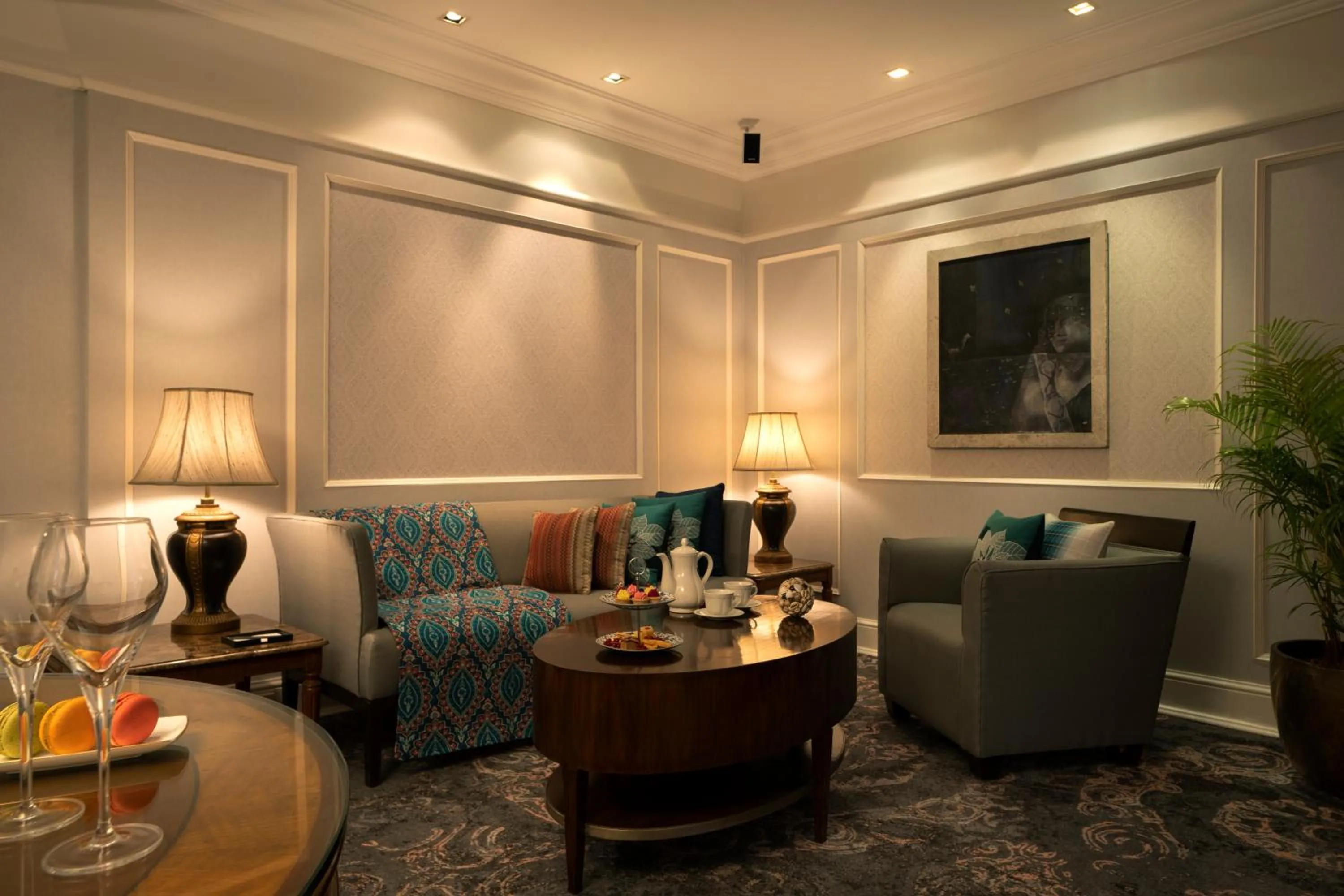 Living room in Taj Lands End