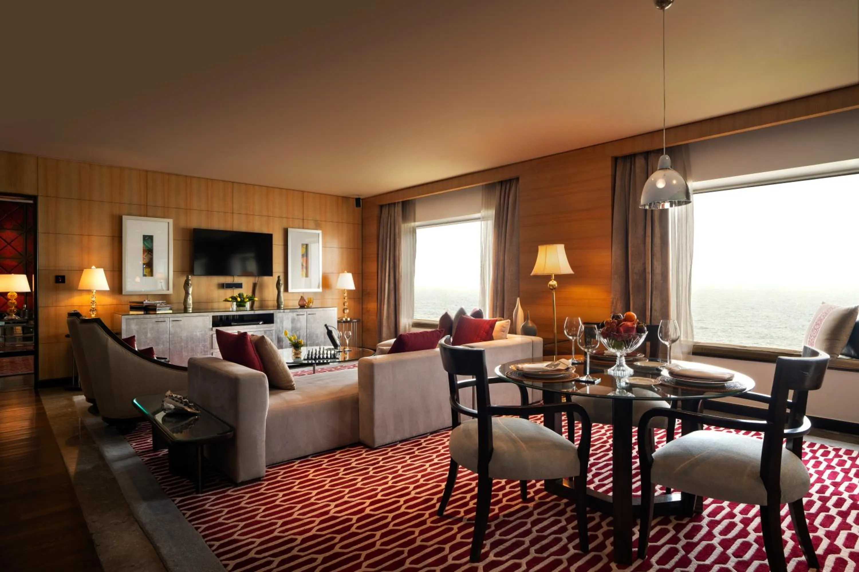 Living room in Taj Lands End