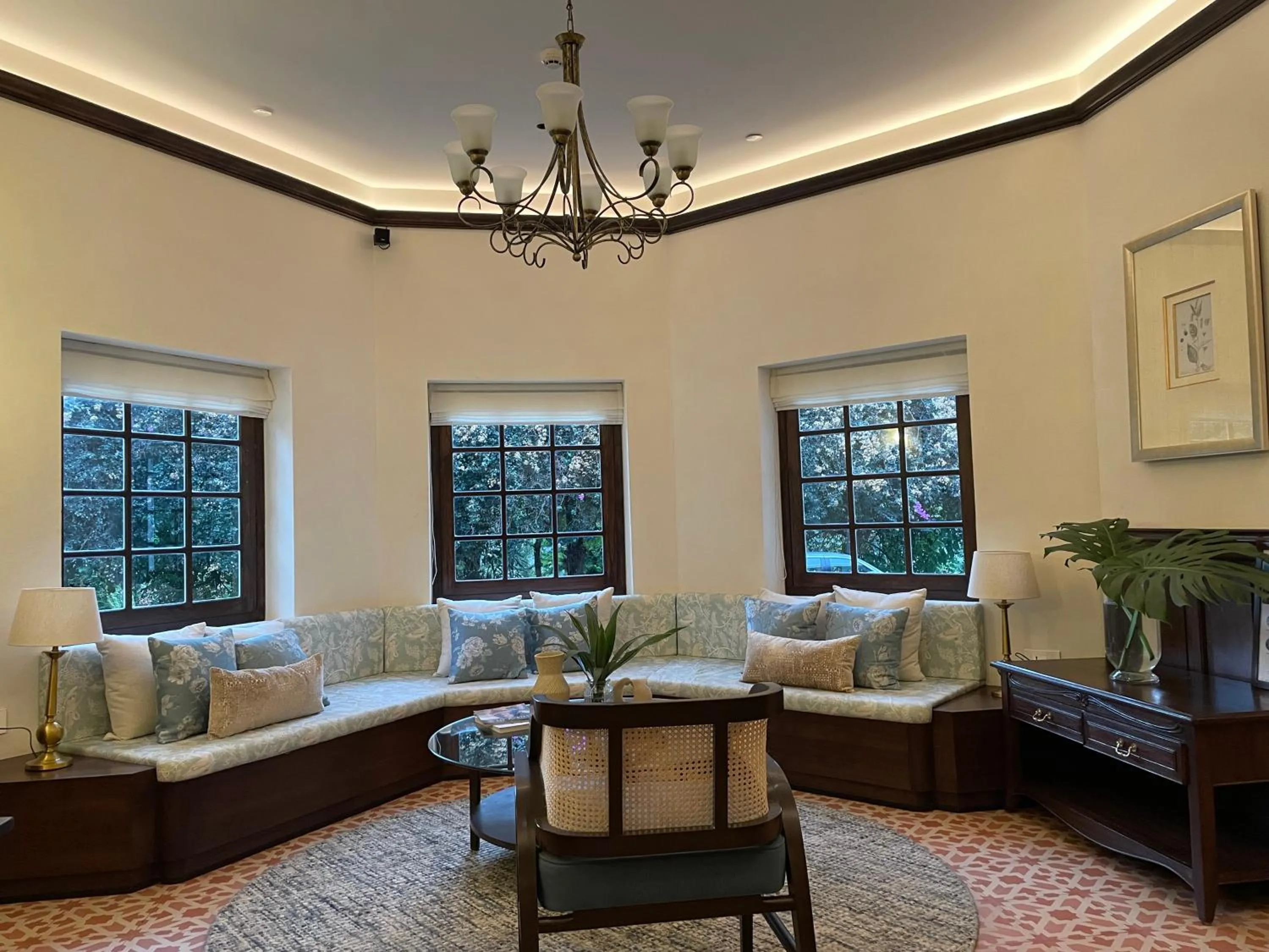 Seating area in Gateway Coonoor