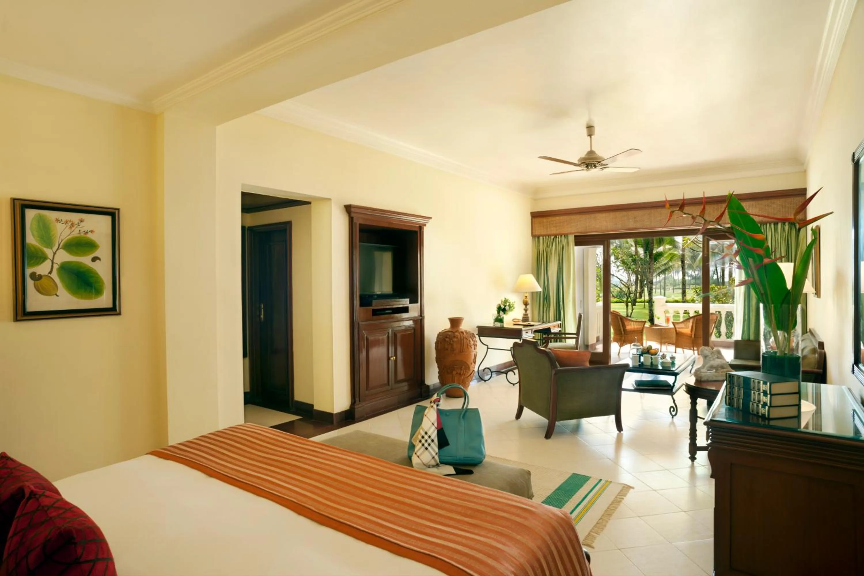 Photo of the whole room, Bed in Taj Exotica Resort & Spa, Goa