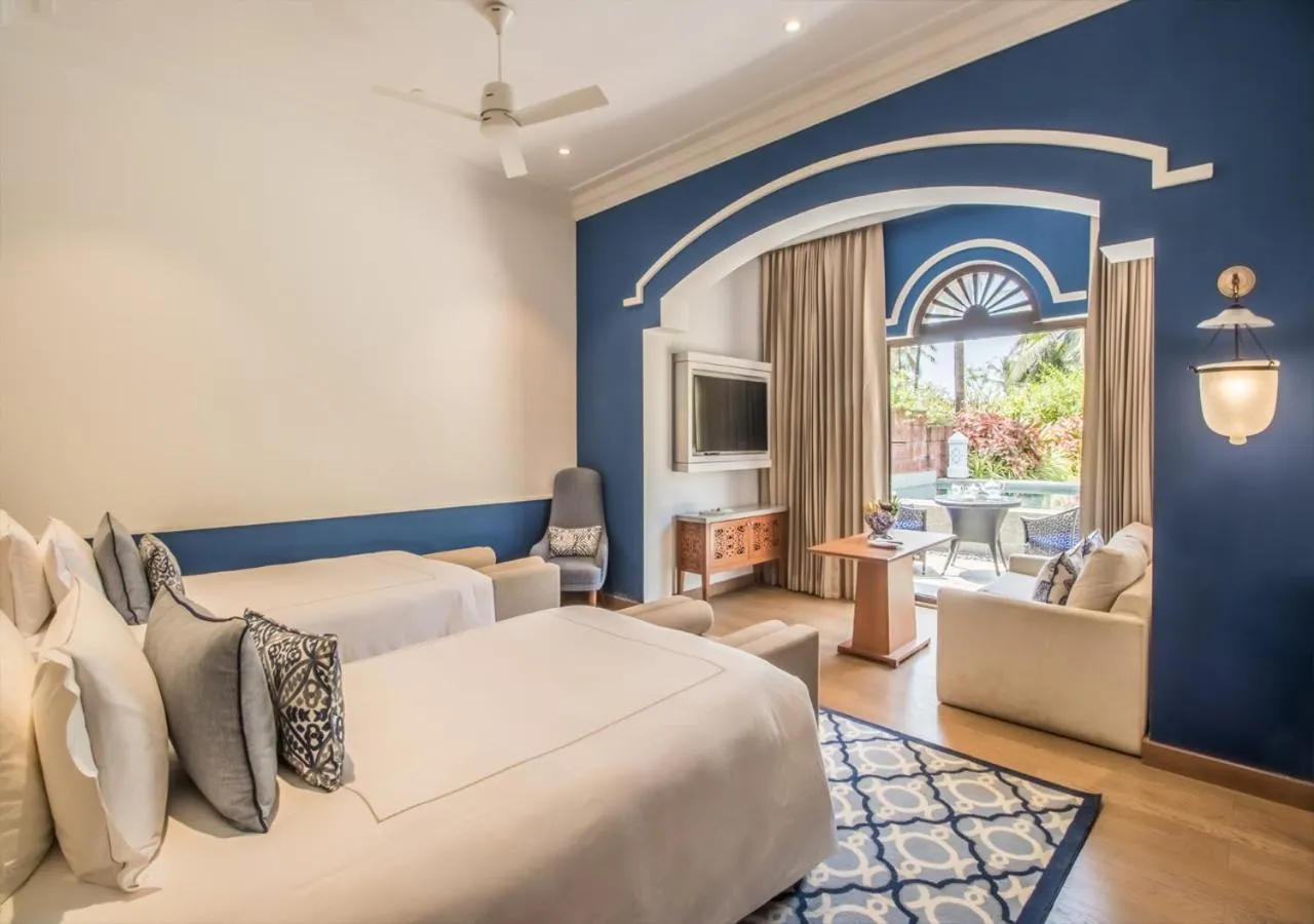 Photo of the whole room, Bed in Taj Exotica Resort & Spa, Goa