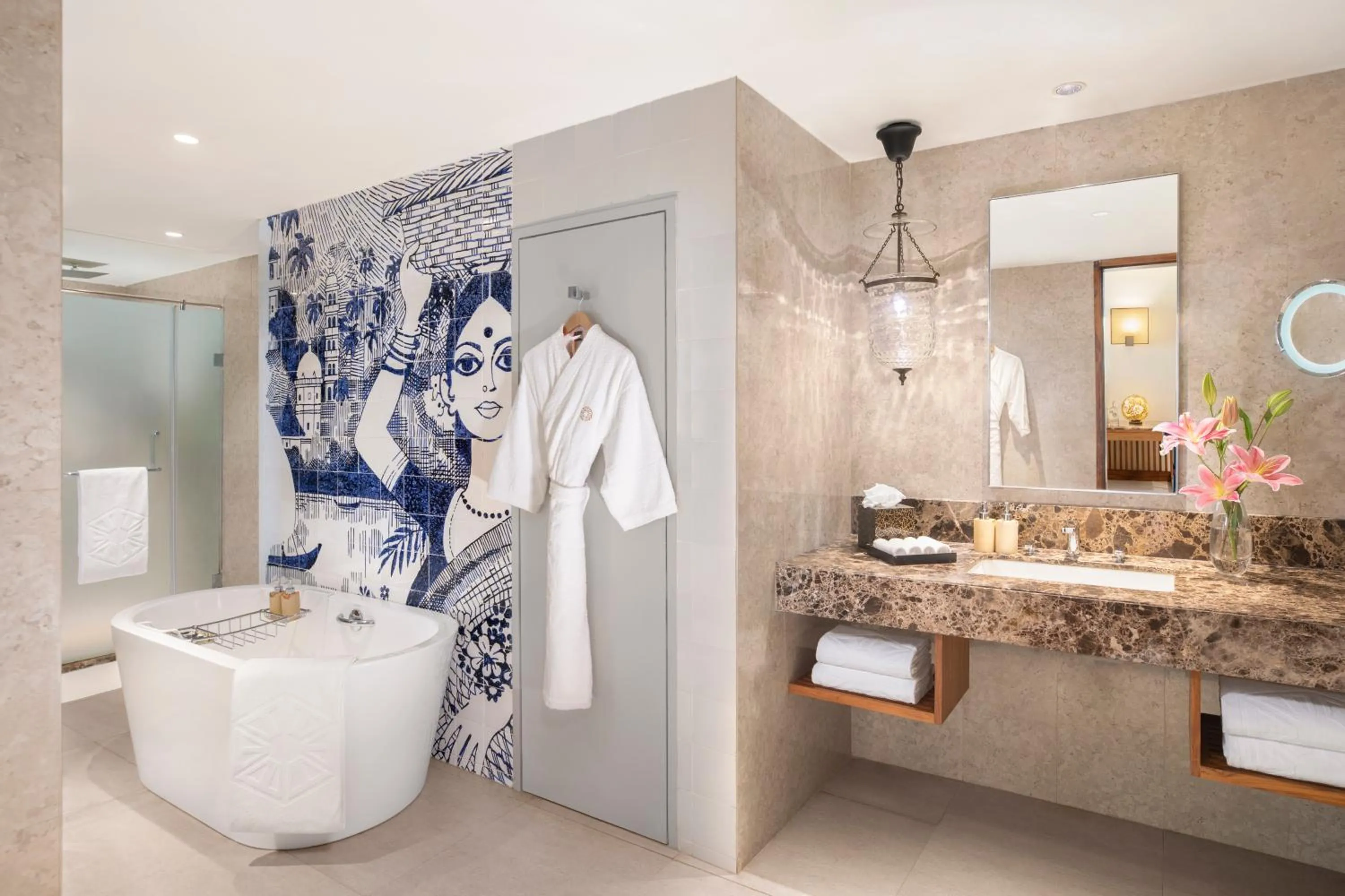 Bathroom in Taj Exotica Resort & Spa, Goa