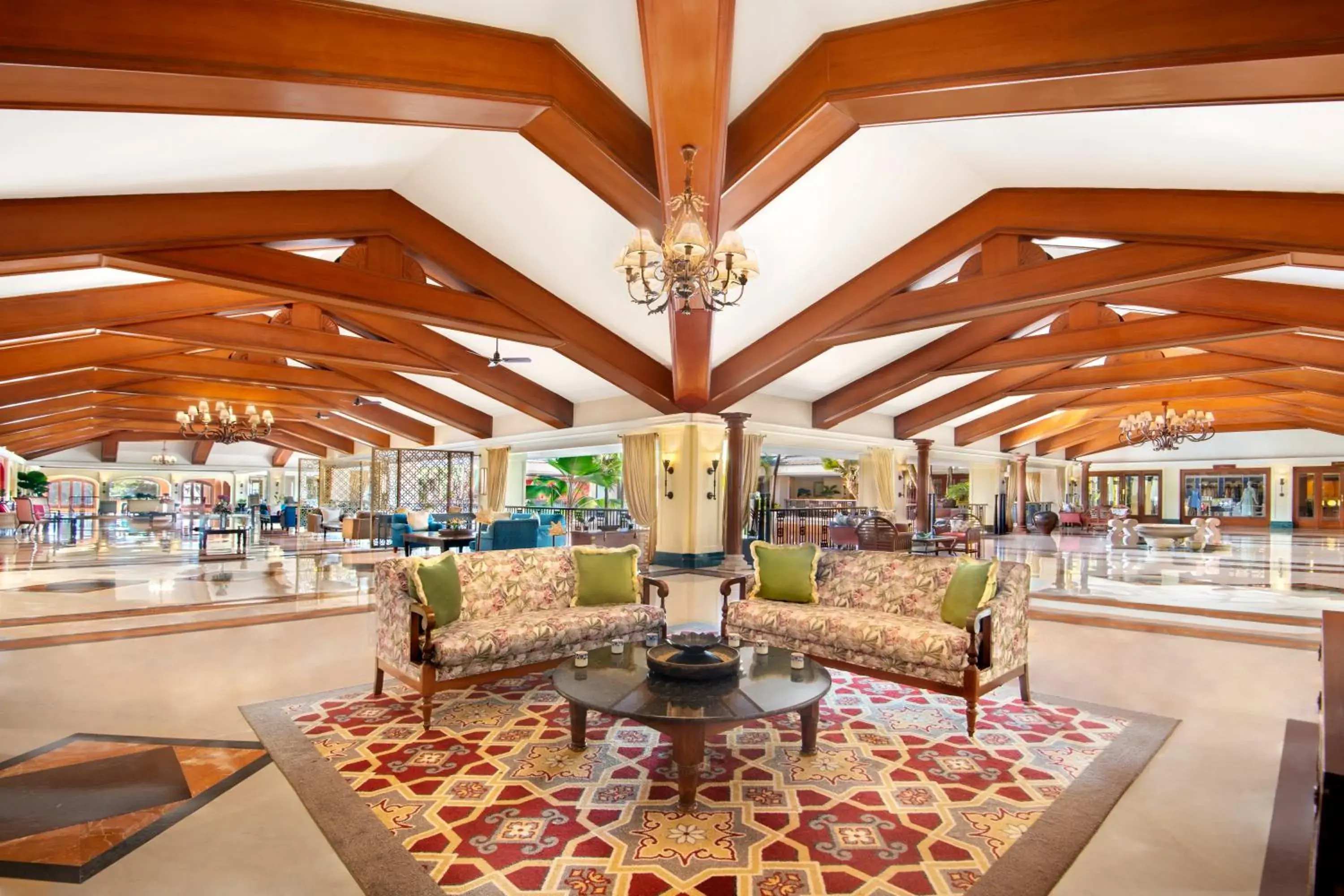 Lobby or reception in Taj Exotica Resort & Spa, Goa Lobby or reception in Taj Exotica Resort & Spa, Goa