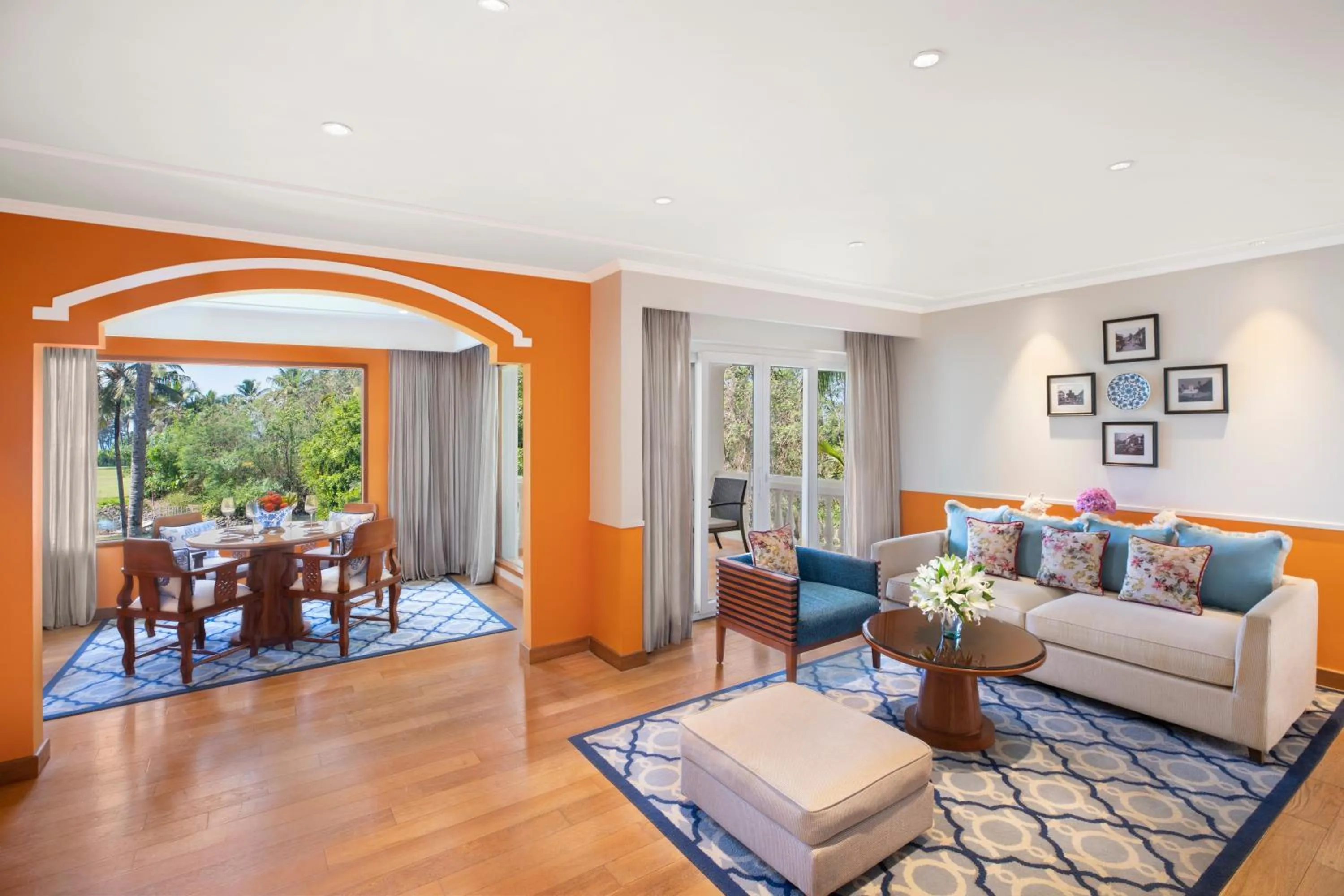 Living room in Taj Exotica Resort & Spa, Goa