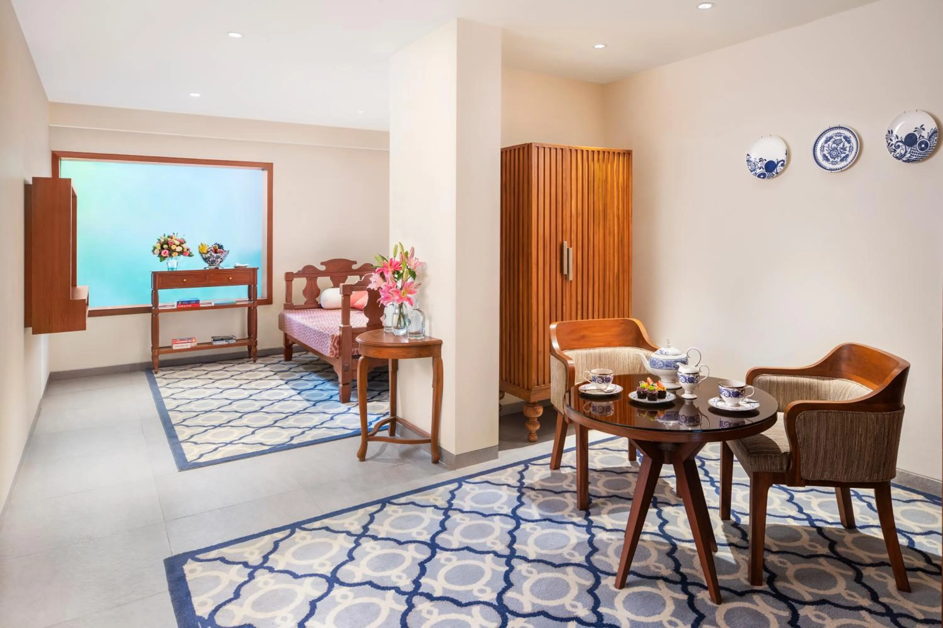 Living room in Taj Exotica Resort & Spa, Goa