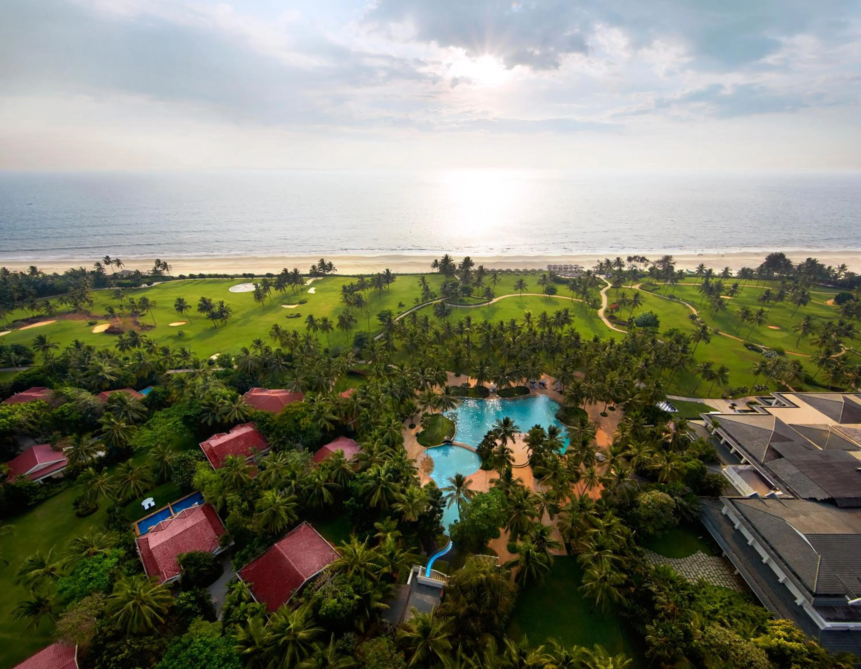 Bird's eye view in Taj Exotica Resort & Spa, Goa