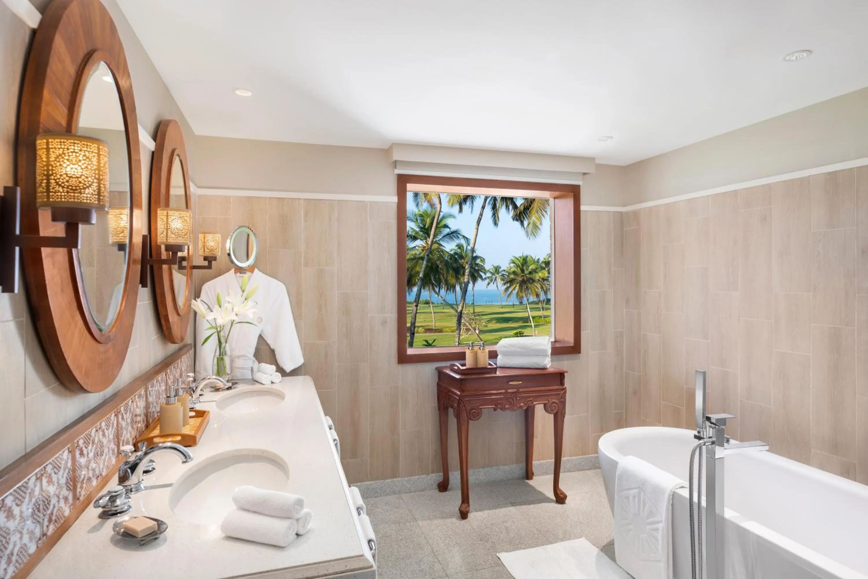 Bathroom in Taj Exotica Resort & Spa, Goa