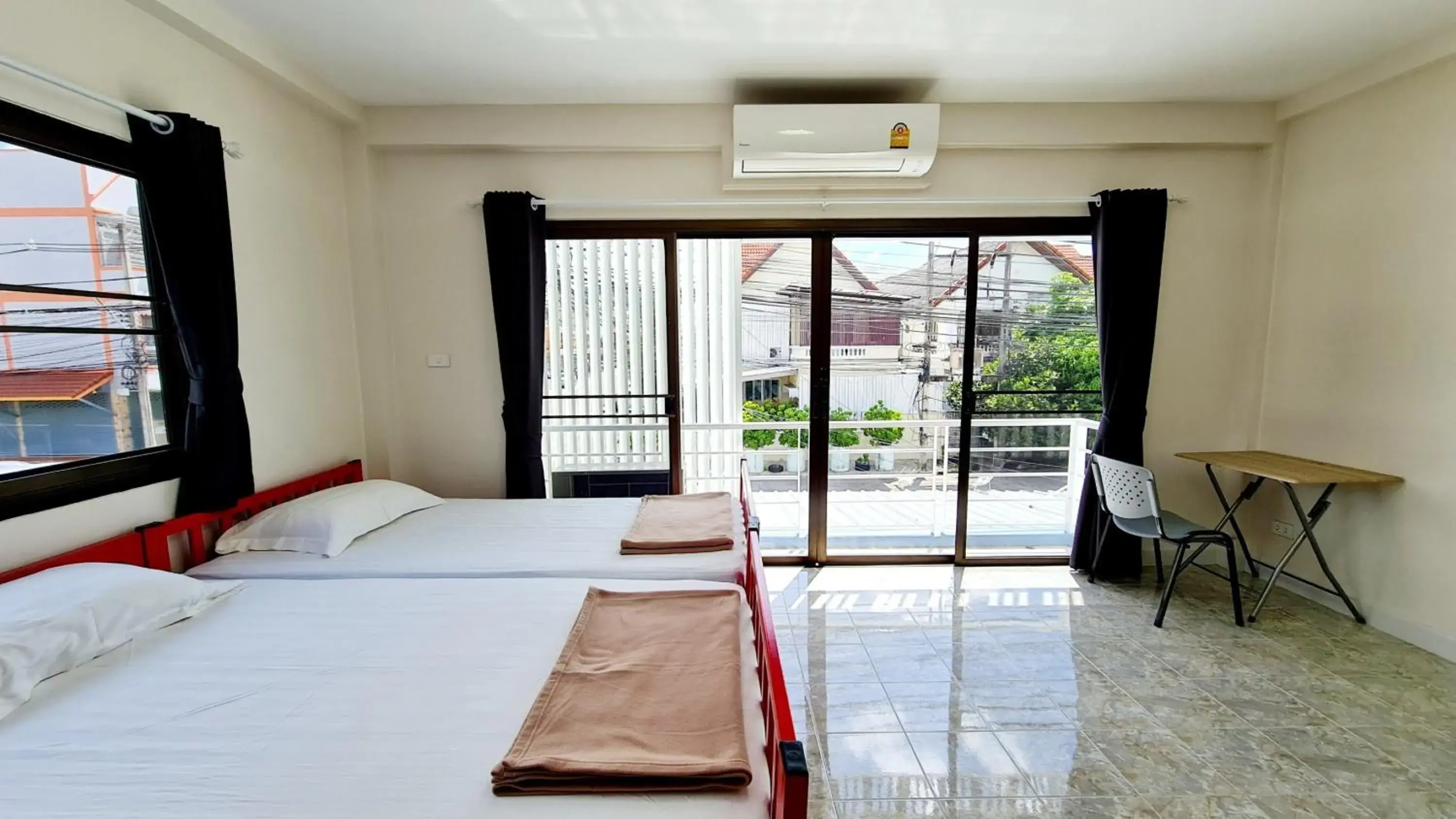 Bedroom, Bed in TP House@Naka Bedroom, Bed in TP House@Naka