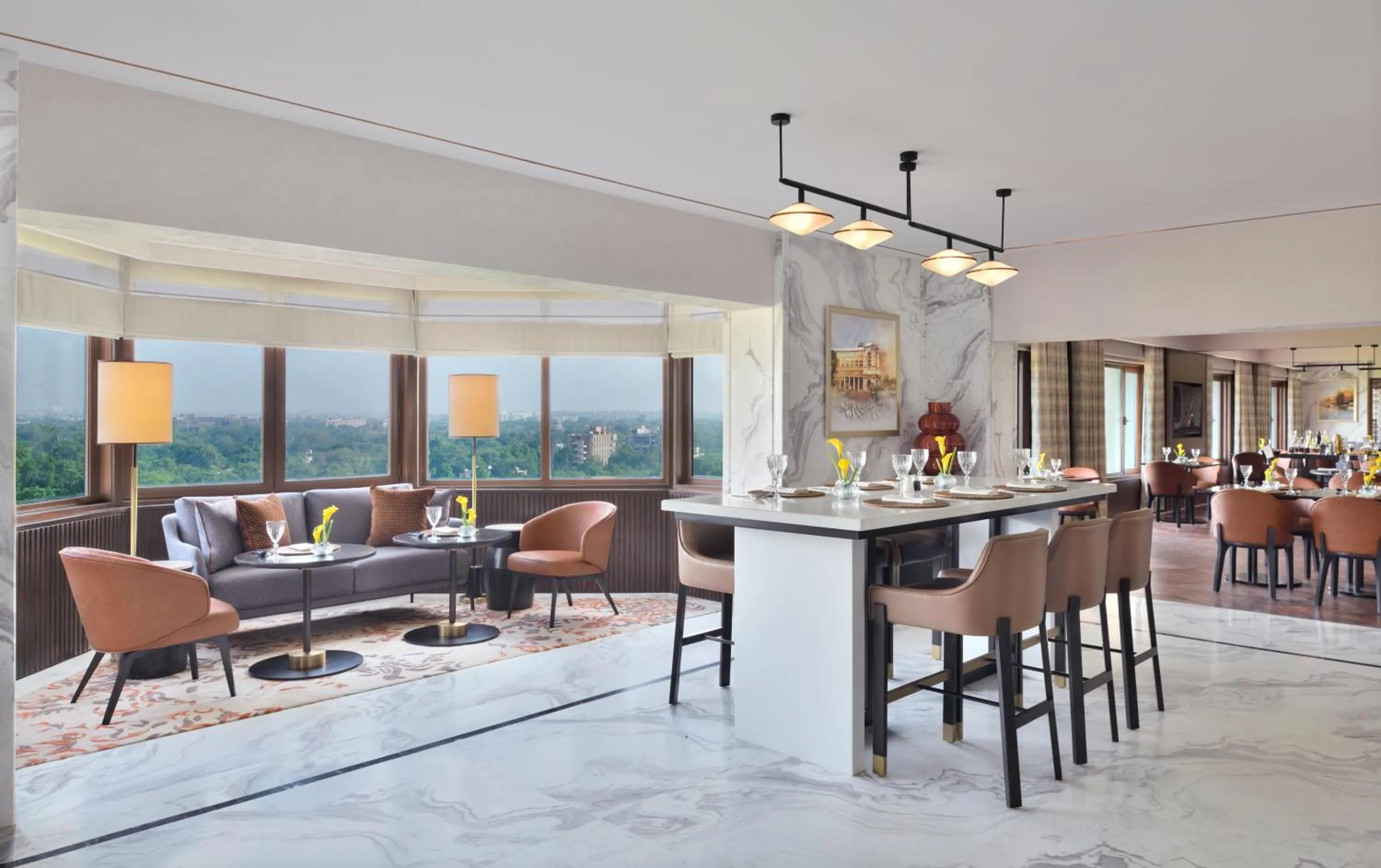 Lounge or bar in Taj Mahal, New Delhi