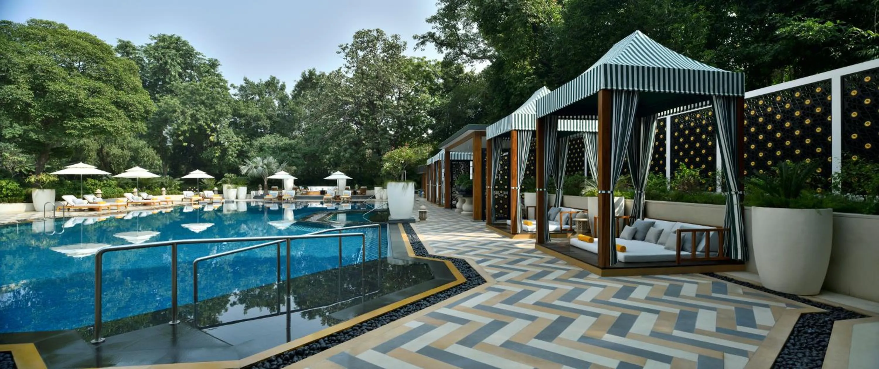 Swimming pool in Taj Mahal, New Delhi