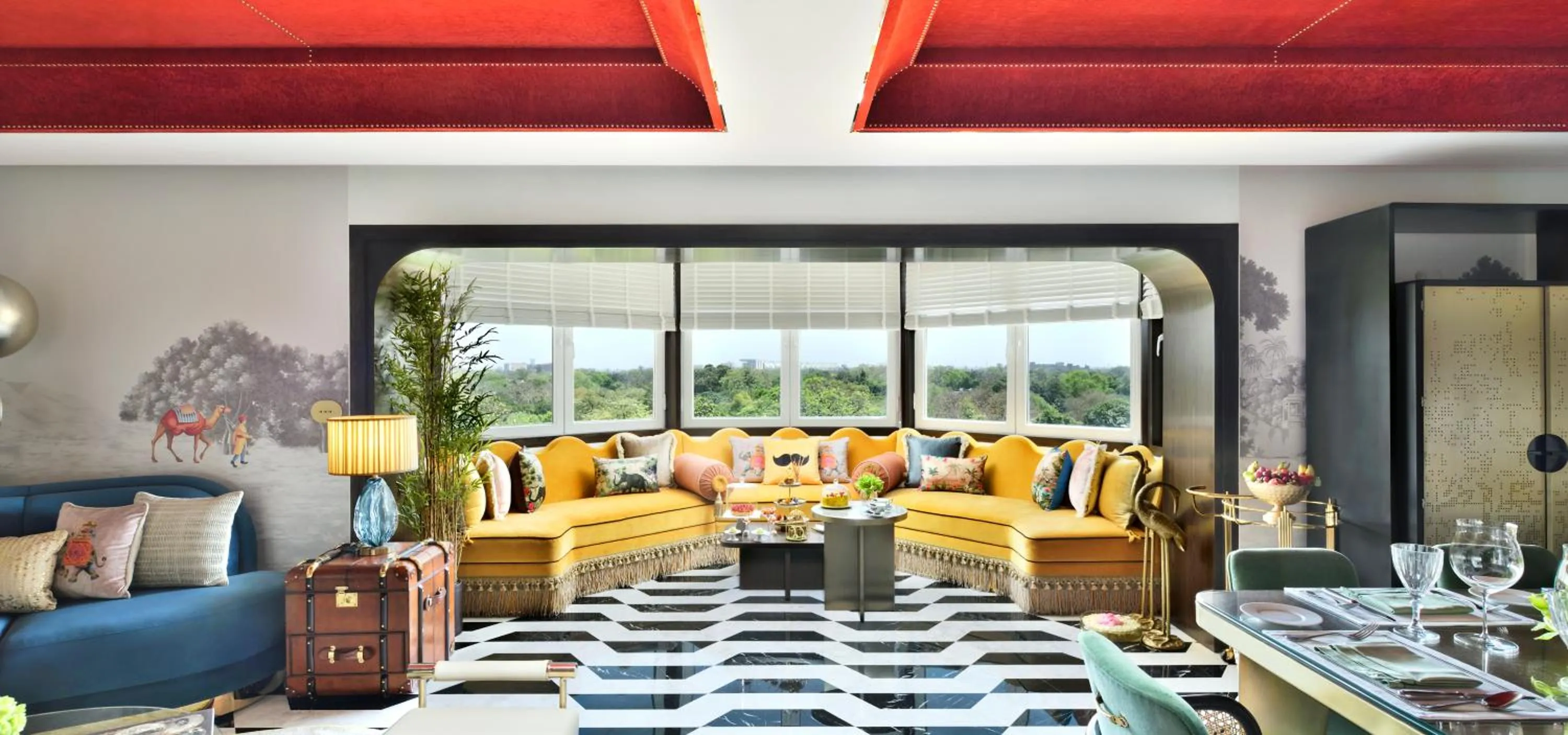 Living room in Taj Mahal, New Delhi