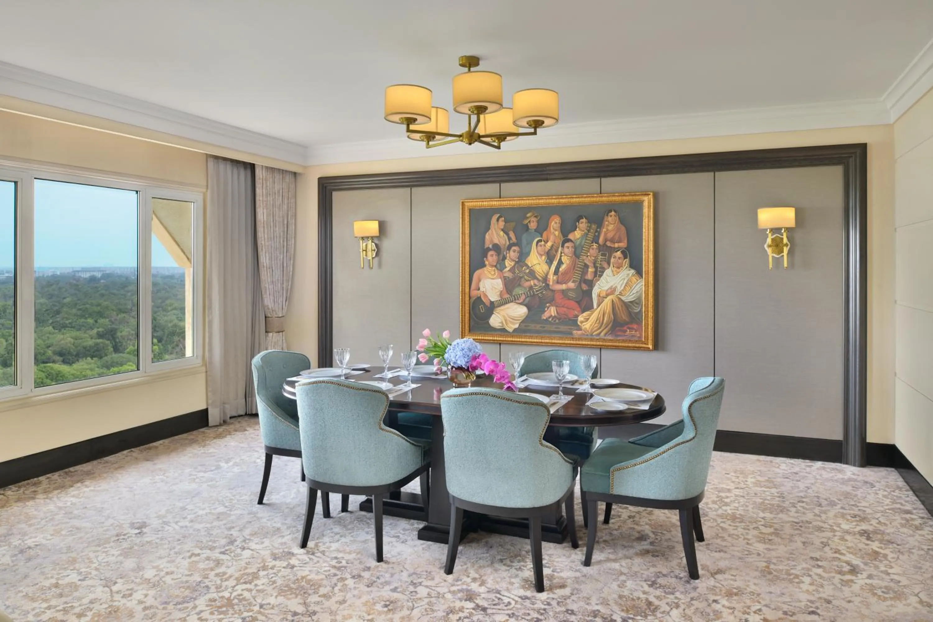 Living room in Taj Mahal, New Delhi