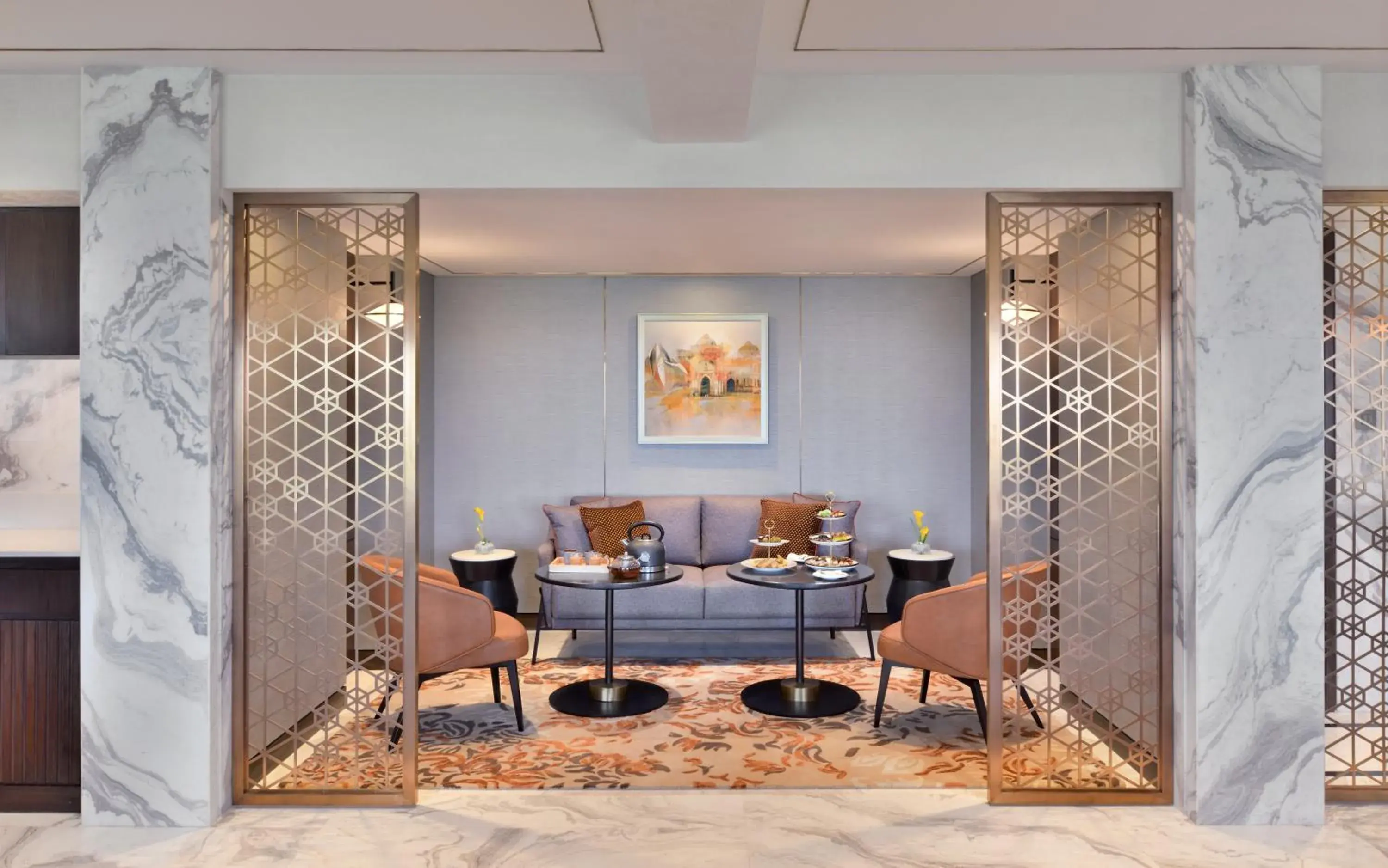 Lounge or bar in Taj Mahal, New Delhi Lounge or bar in Taj Mahal, New Delhi