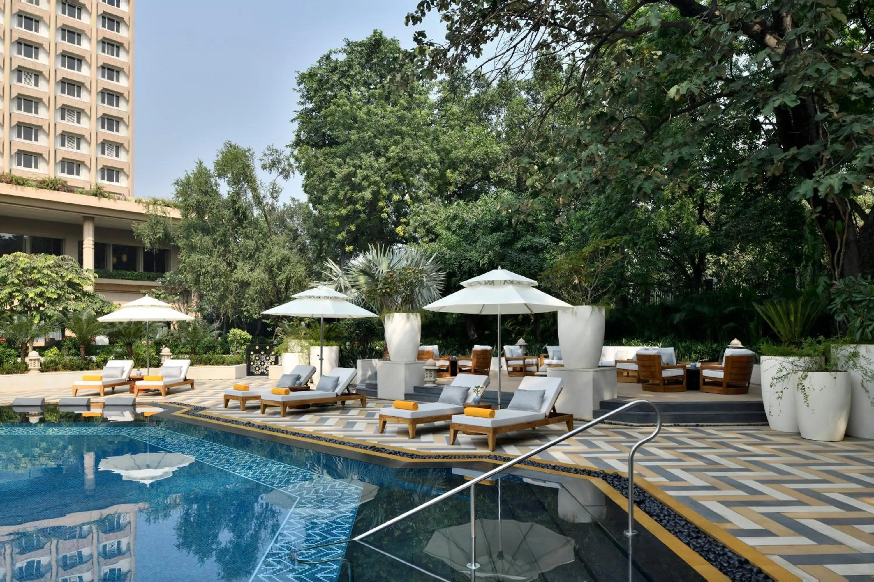 Swimming pool in Taj Mahal, New Delhi