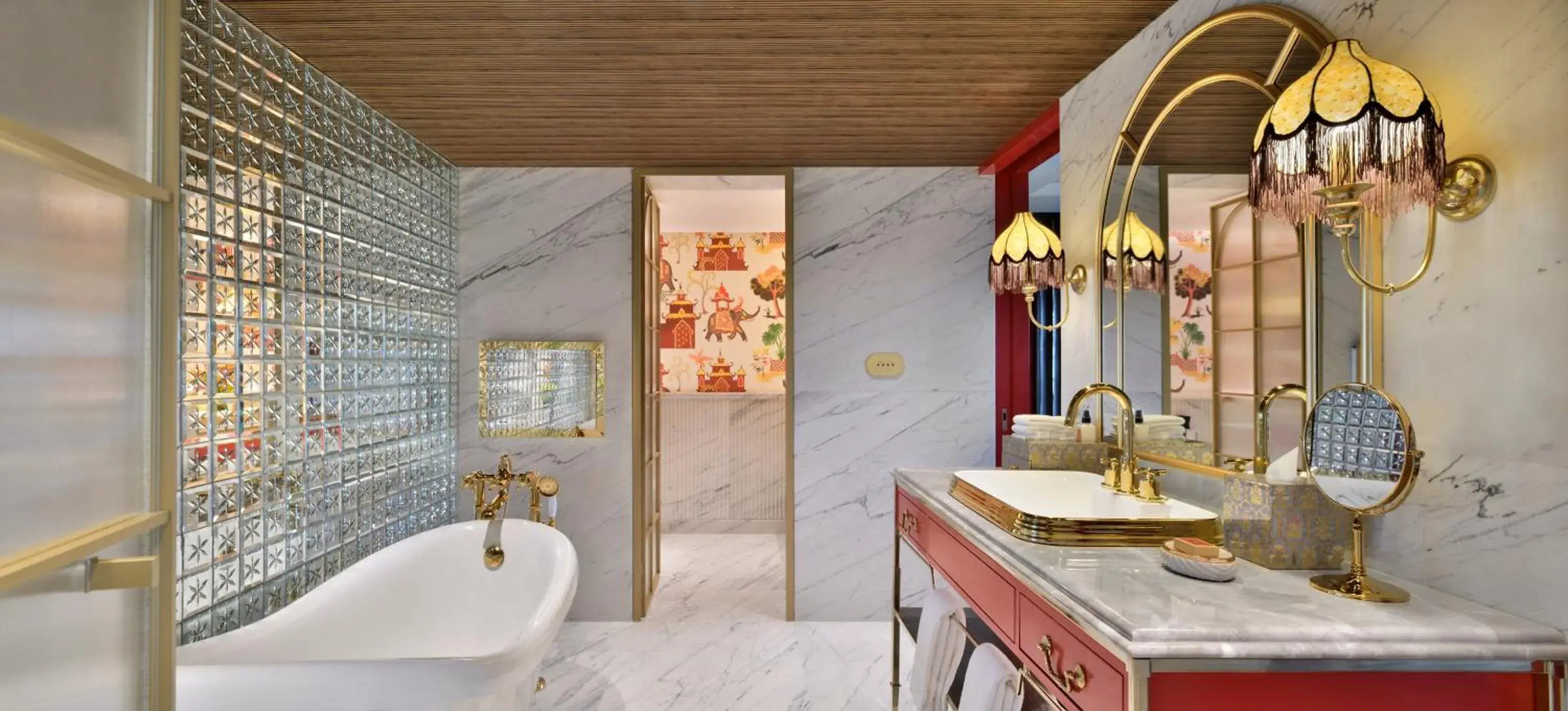 Bathroom in Taj Mahal, New Delhi Bathroom in Taj Mahal, New Delhi