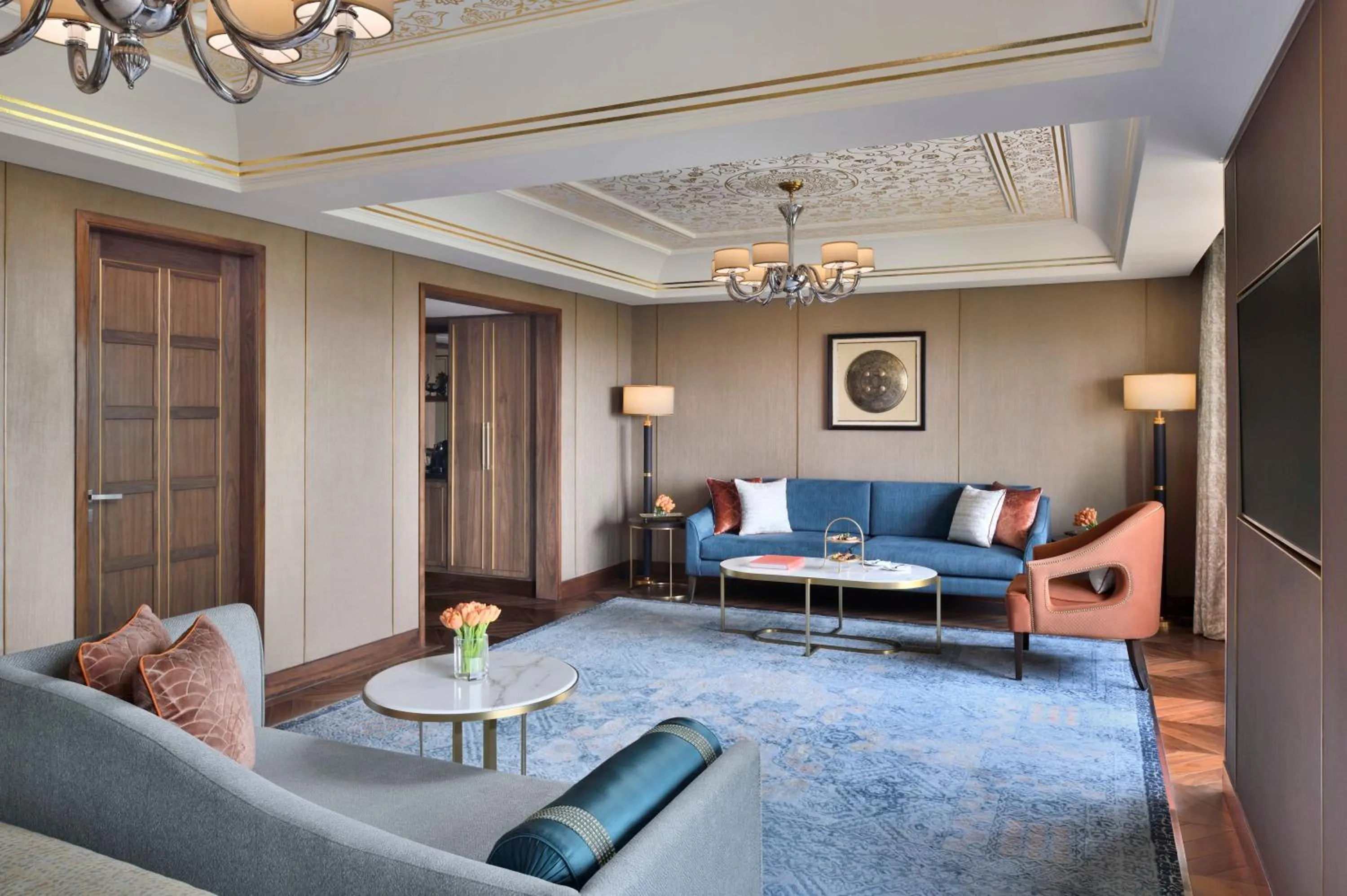 Living room in Taj Mahal, New Delhi