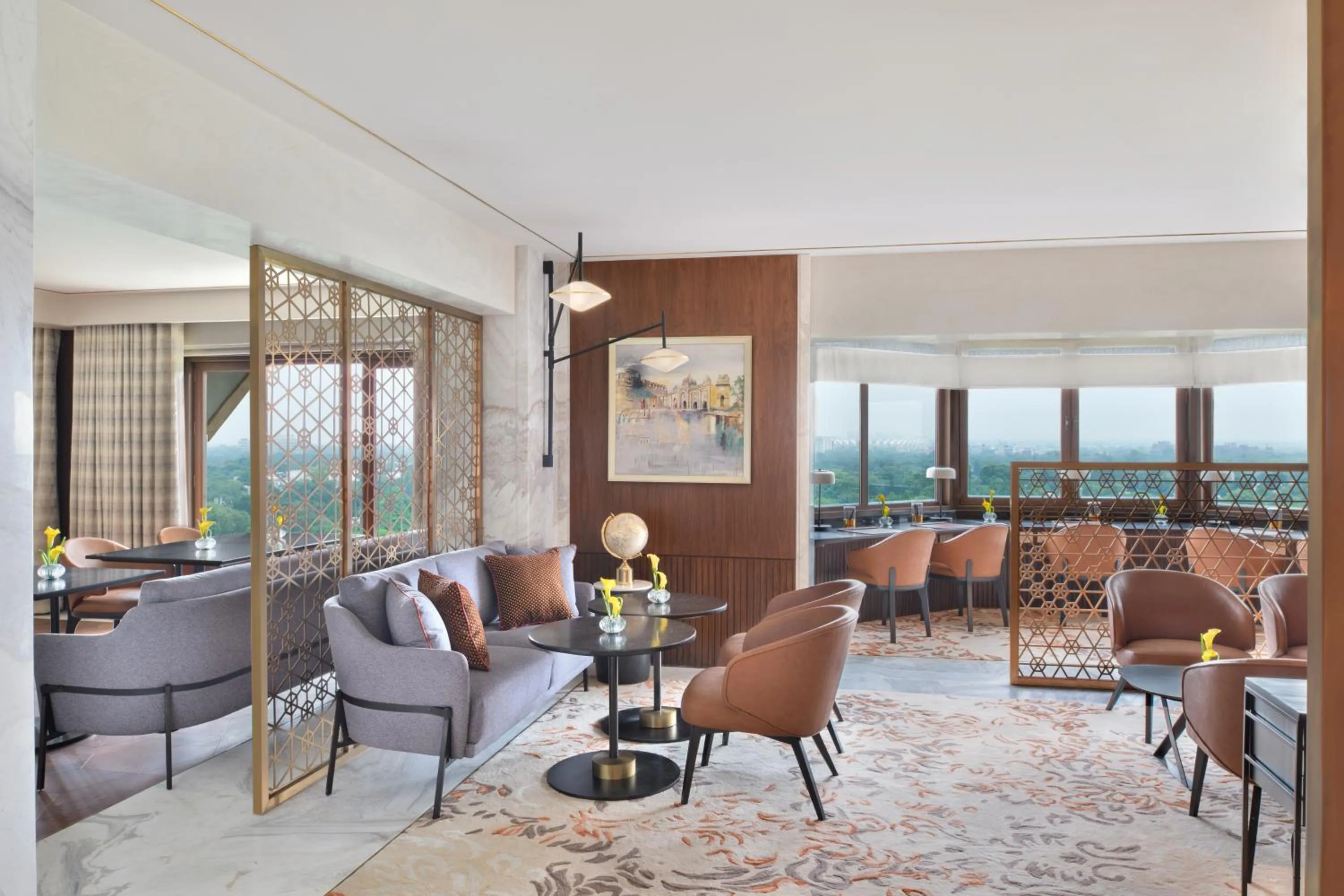 Lounge or bar in Taj Mahal, New Delhi