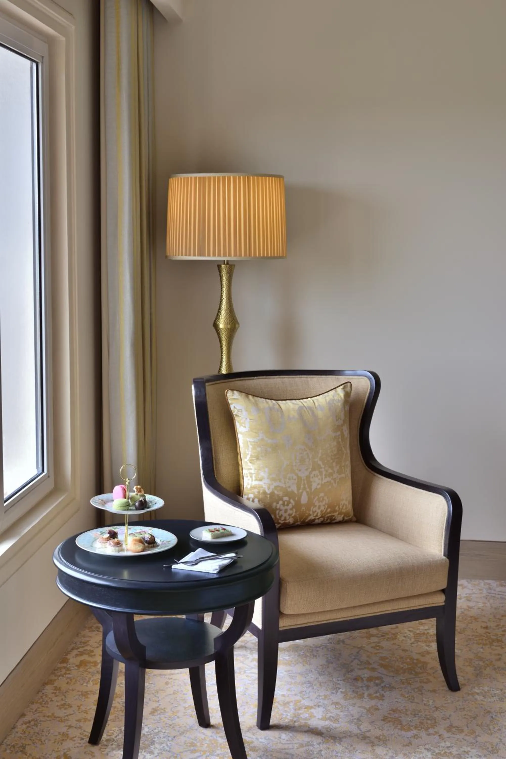 Seating area in Taj Mahal, New Delhi