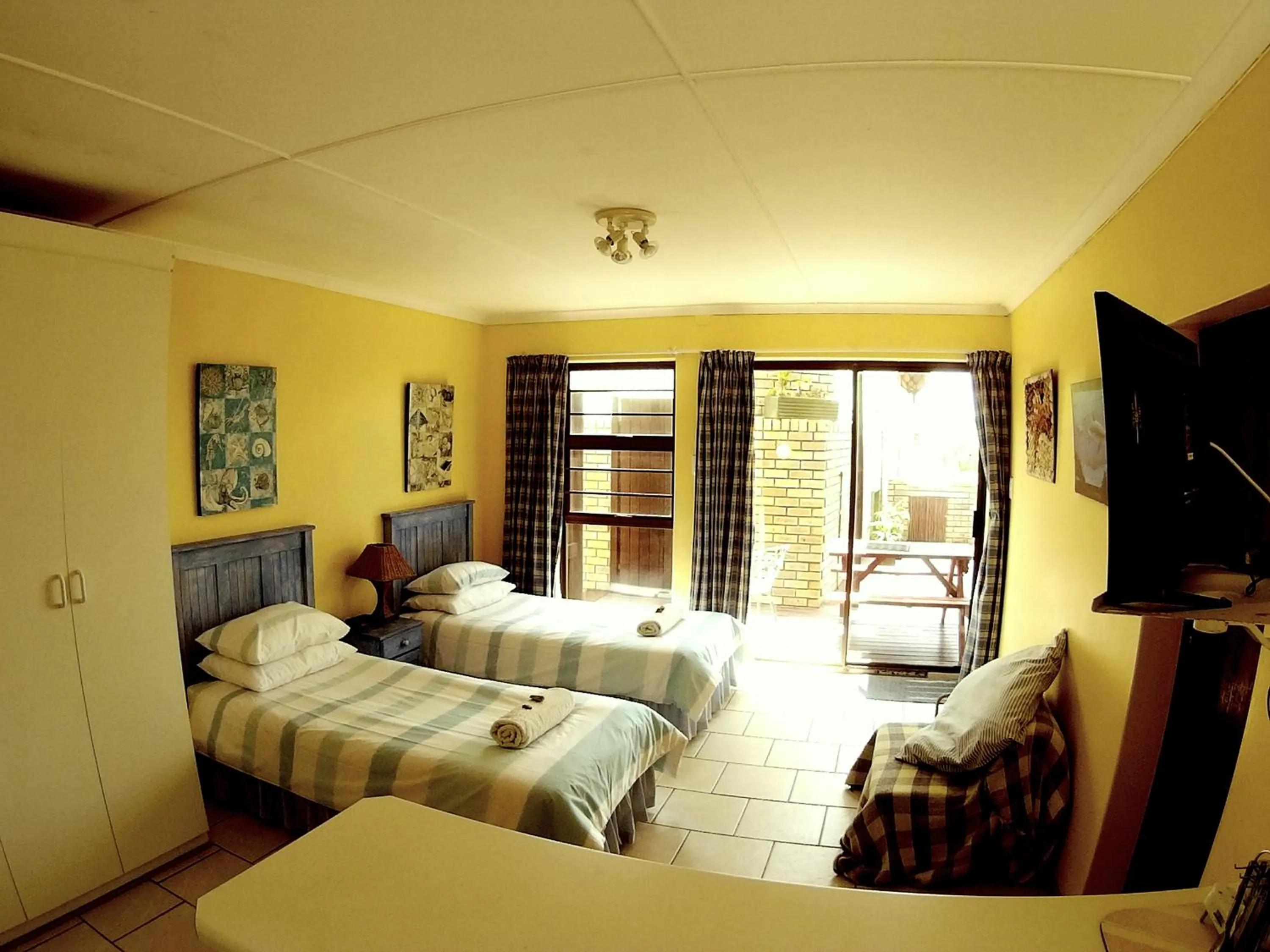 Bed in Sandown Self-Catering