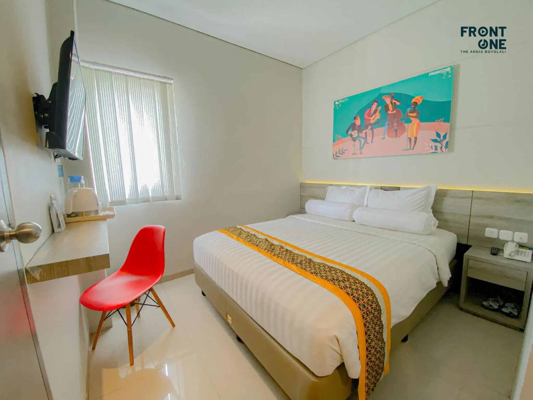 Bed in Front One The Andia Boyolali Bed in Front One The Andia Boyolali