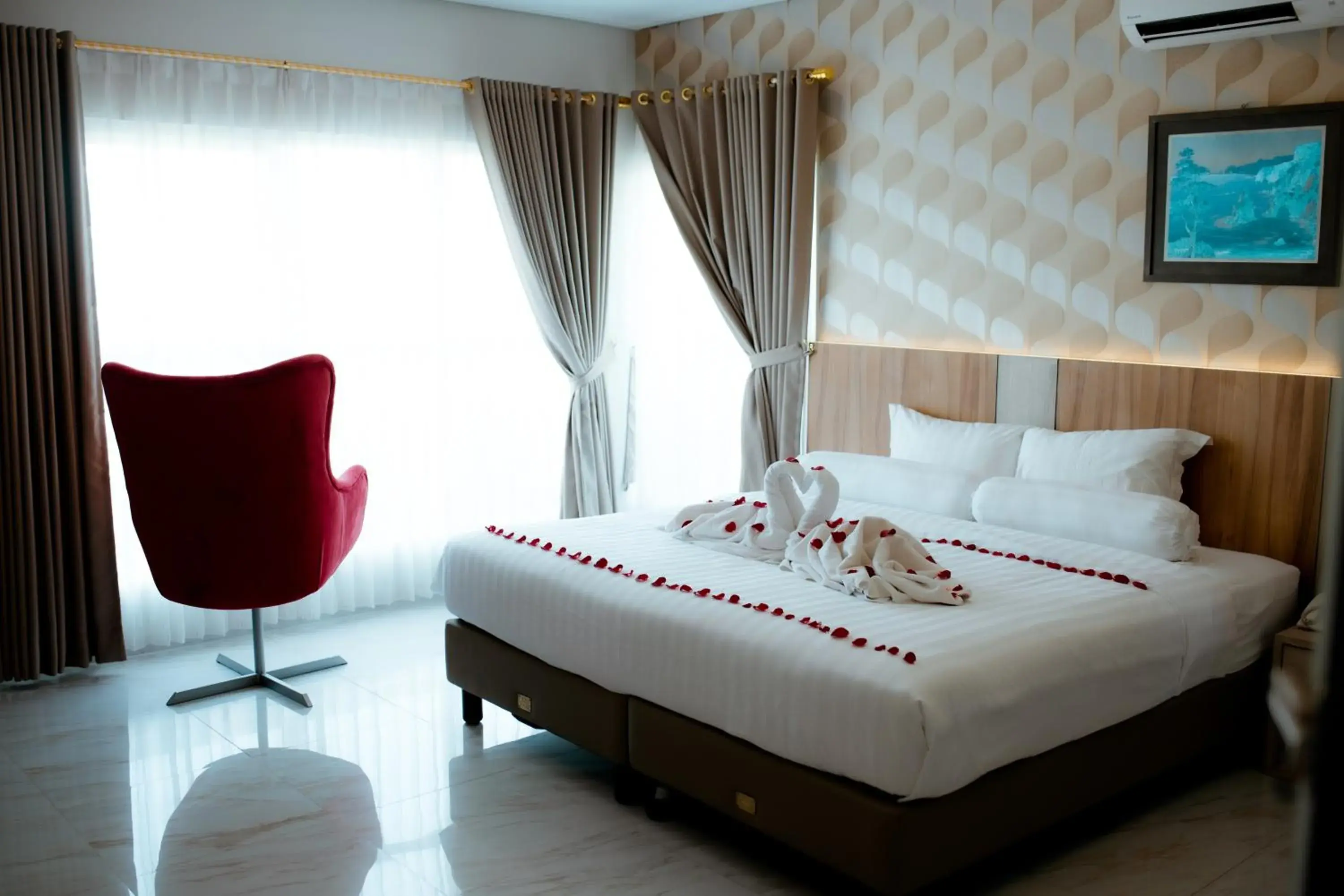 Bedroom in Front One The Andia Boyolali Bedroom in Front One The Andia Boyolali