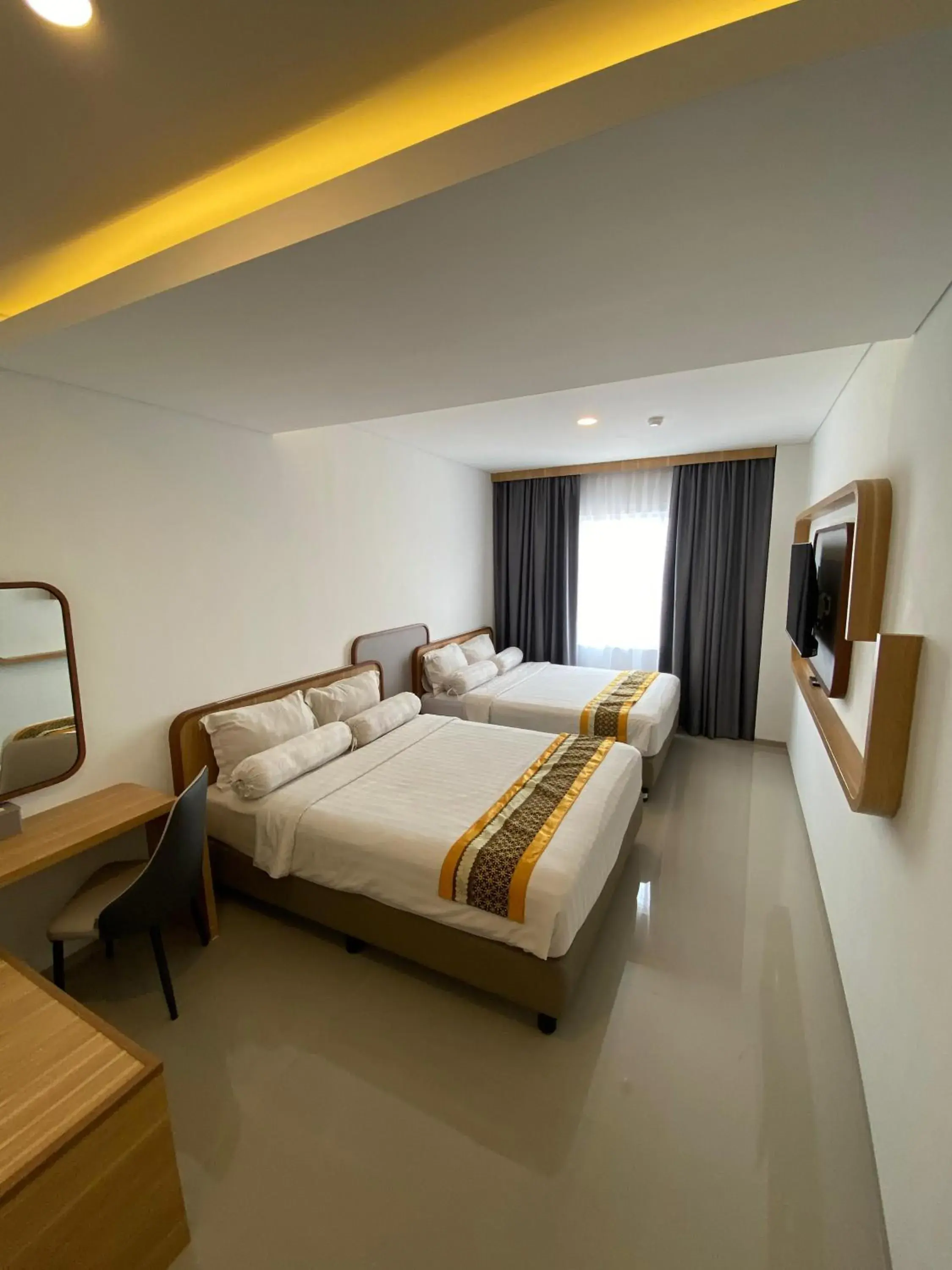 Bed in Front One The Andia Boyolali Bed in Front One The Andia Boyolali