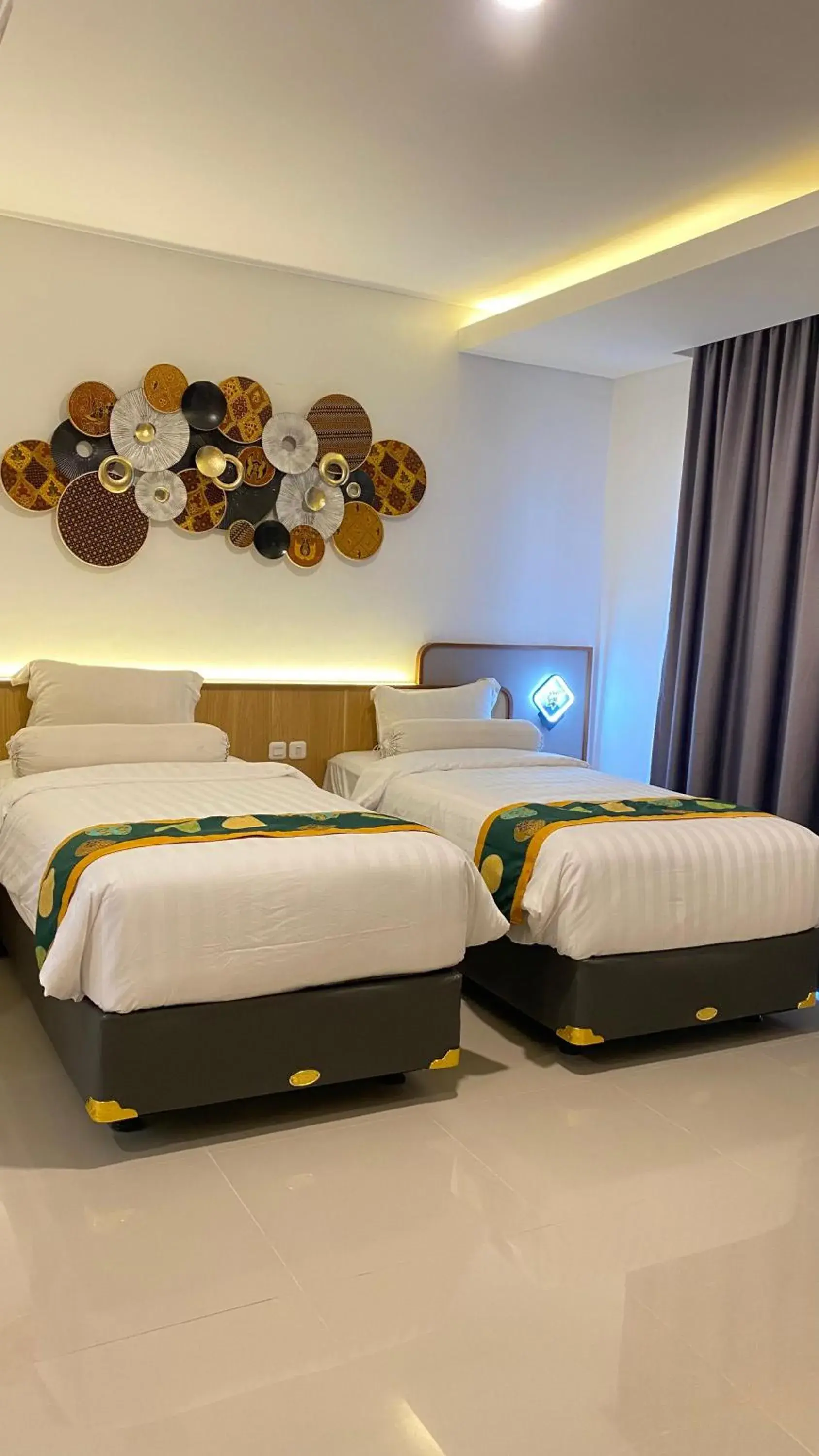 Bed in Front One The Andia Boyolali Bed in Front One The Andia Boyolali