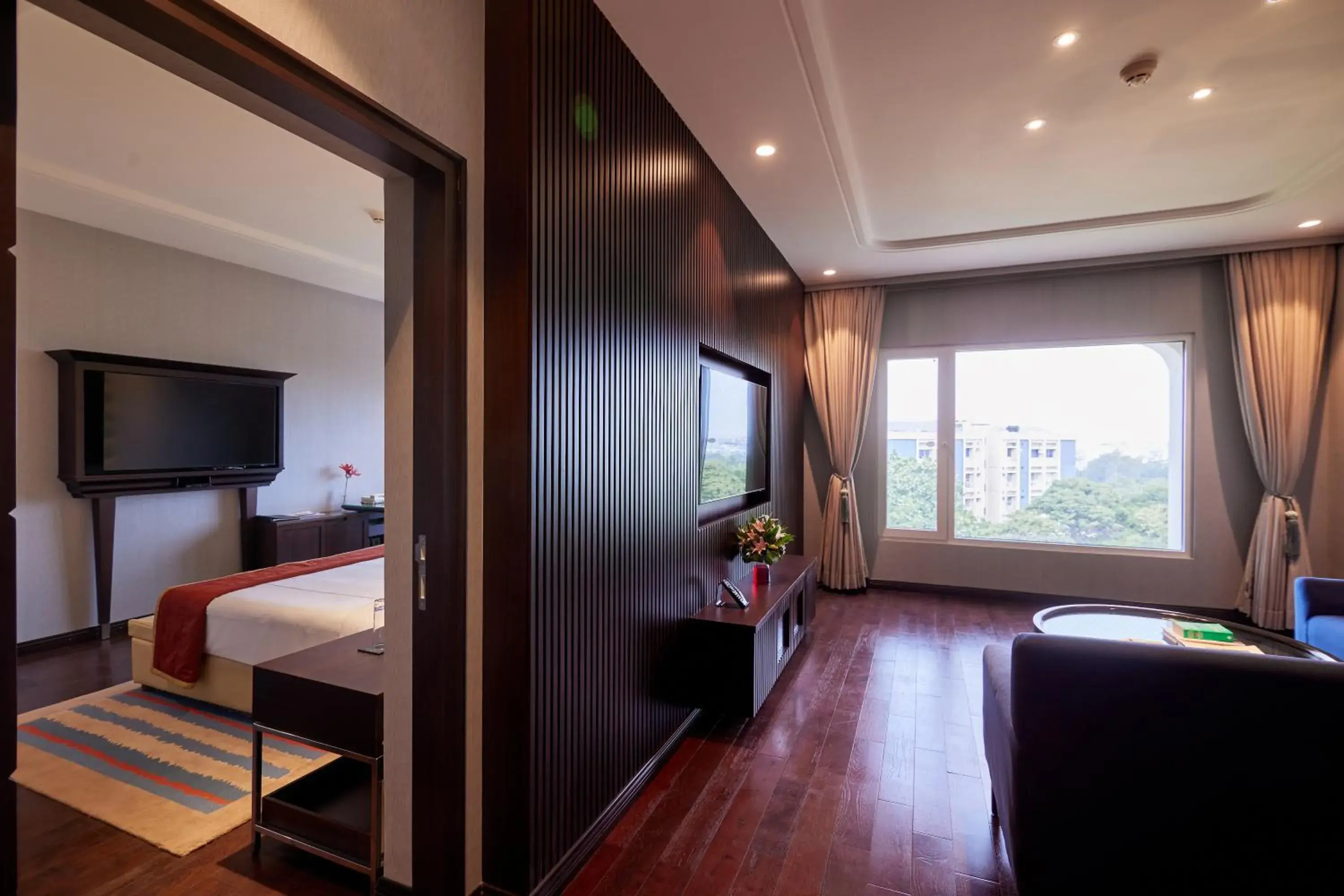 Bed in Taj Deccan Bed in Taj Deccan