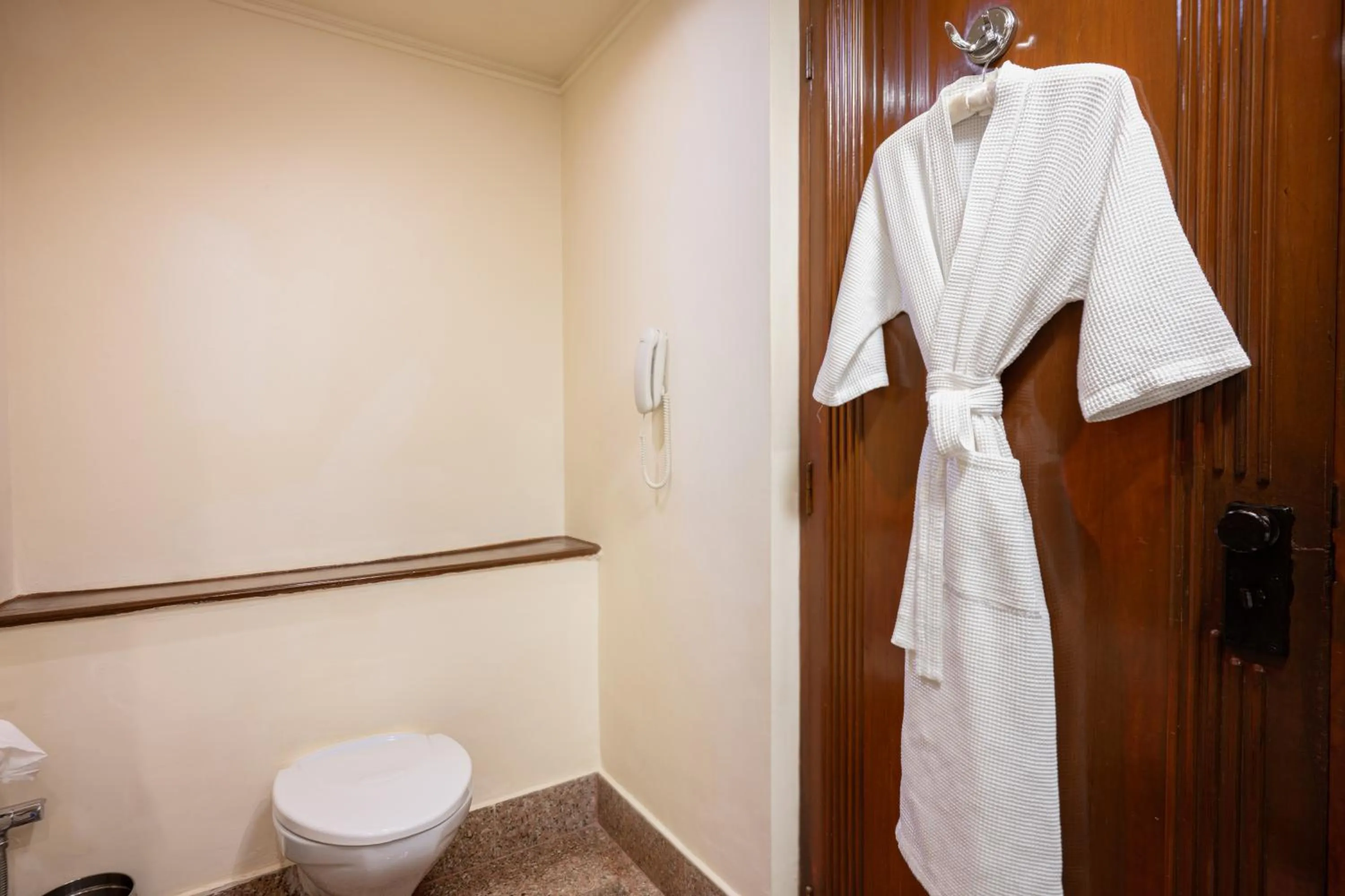 Toilet in Taj Deccan