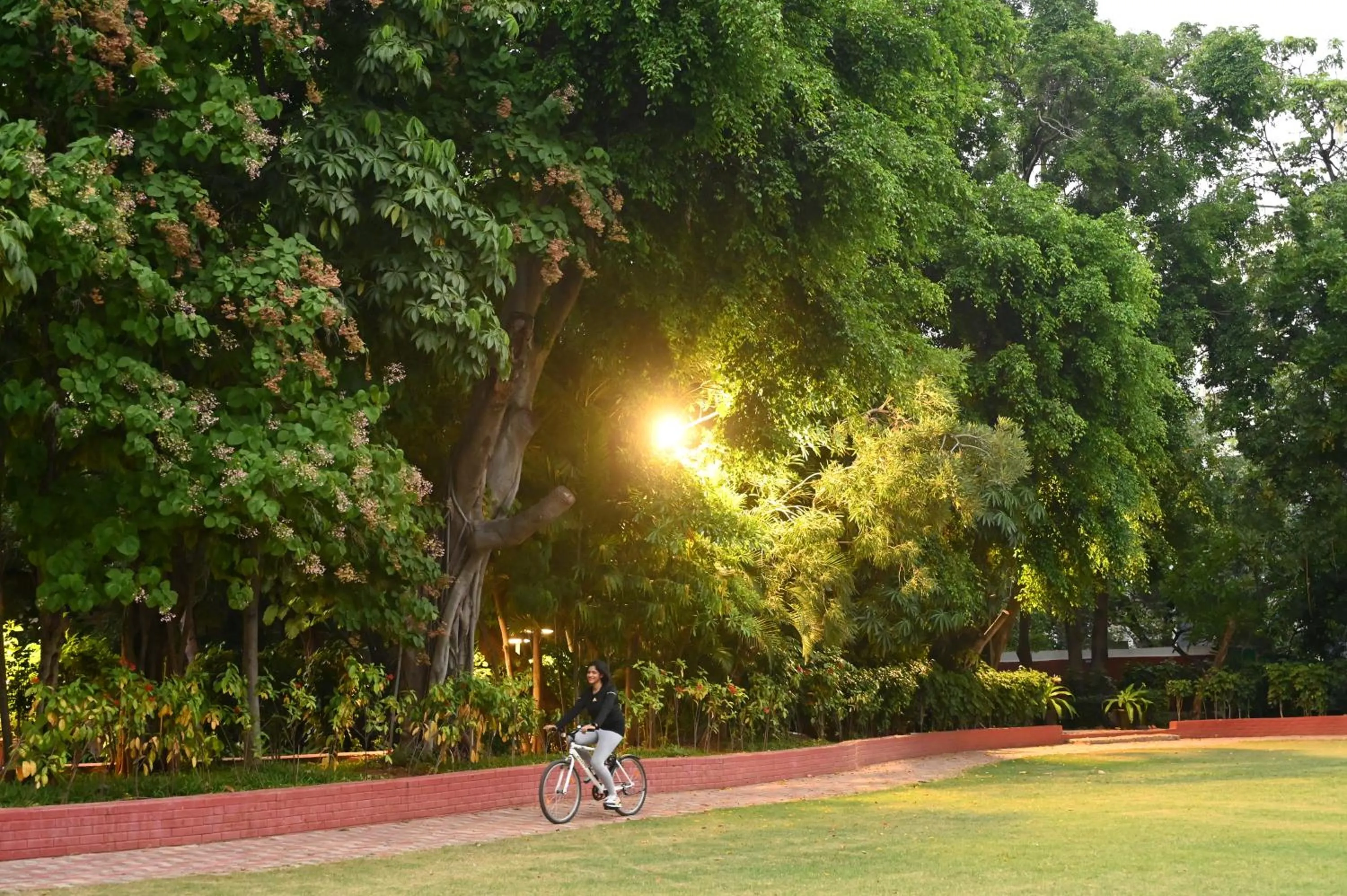 Cycling in Taj Deccan