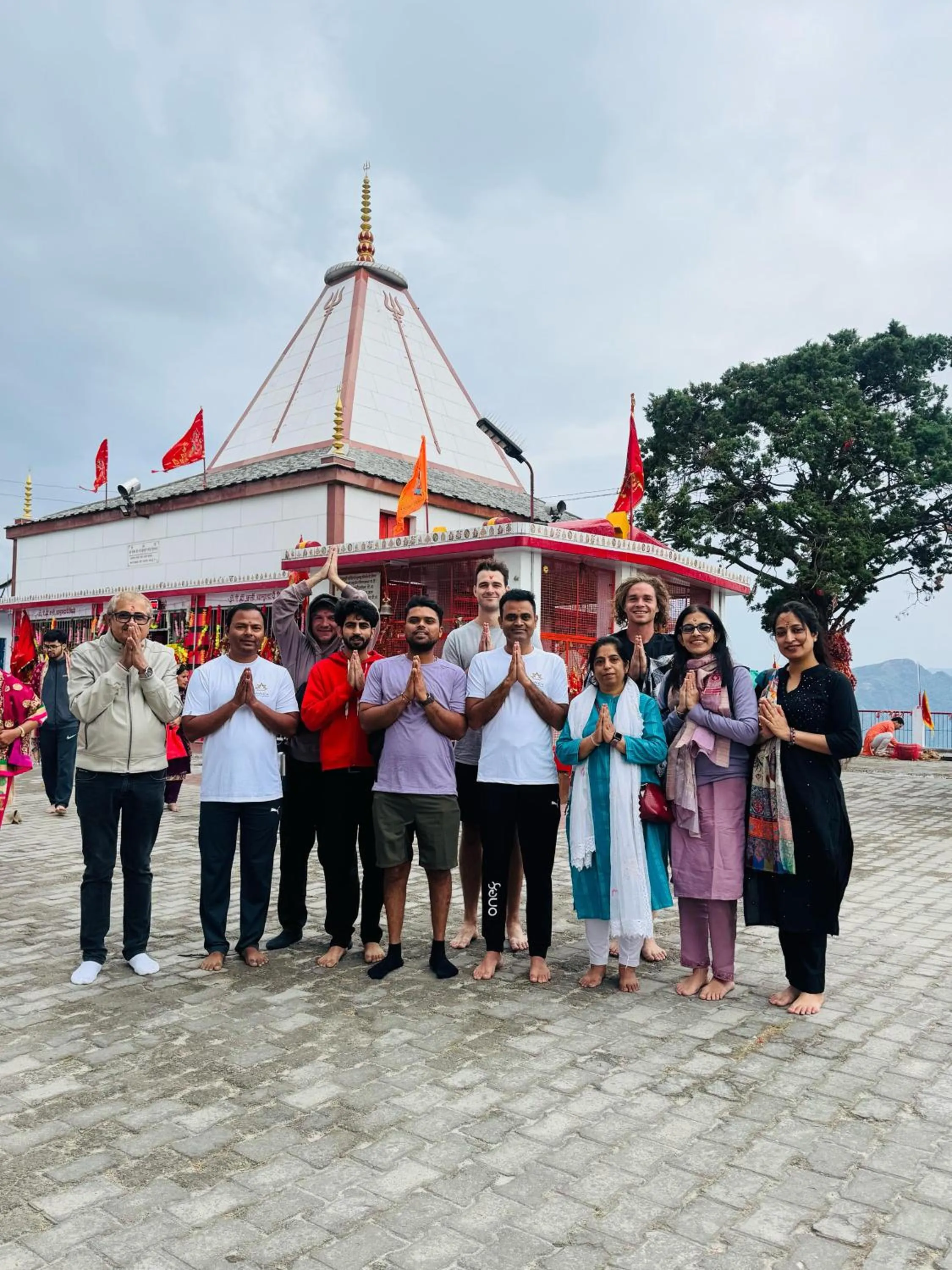 group of guests in Hotel Hidden Delight Rishikesh