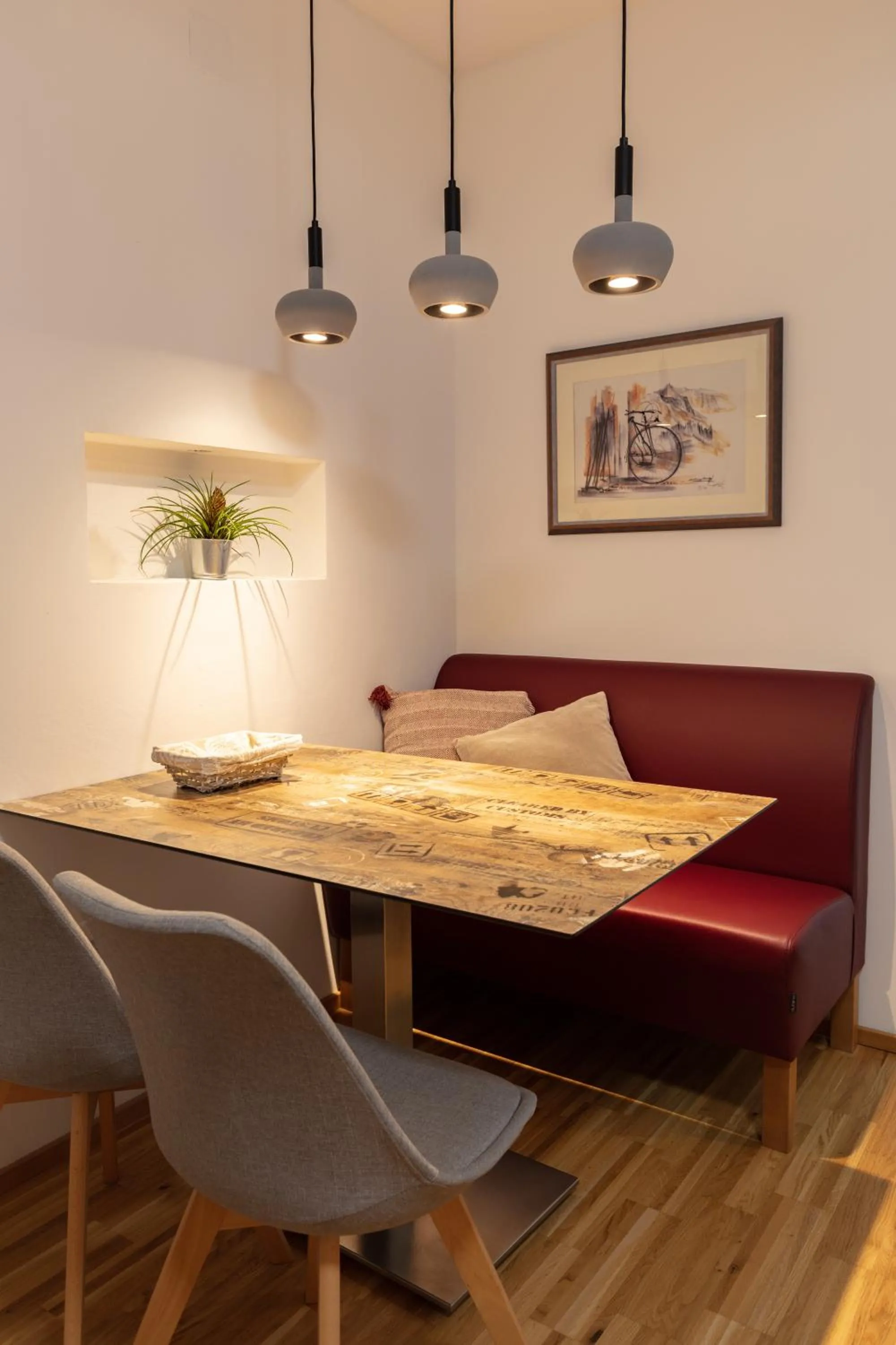Dining area in Pannonia Appartements 2