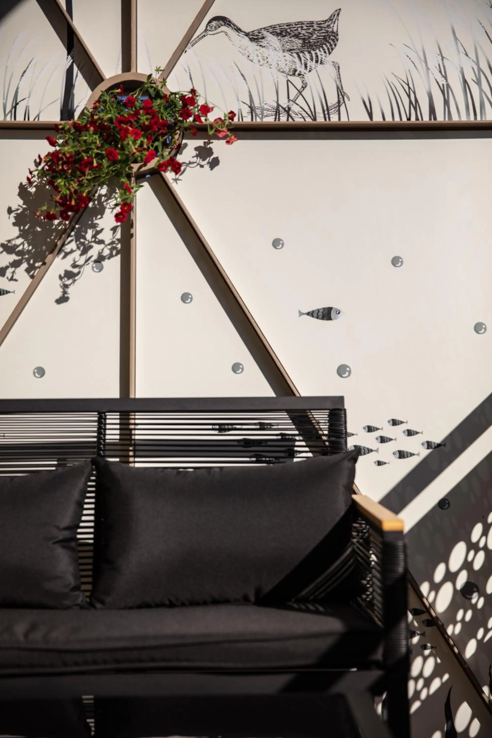 Balcony/Terrace in Pannonia Appartements 2
