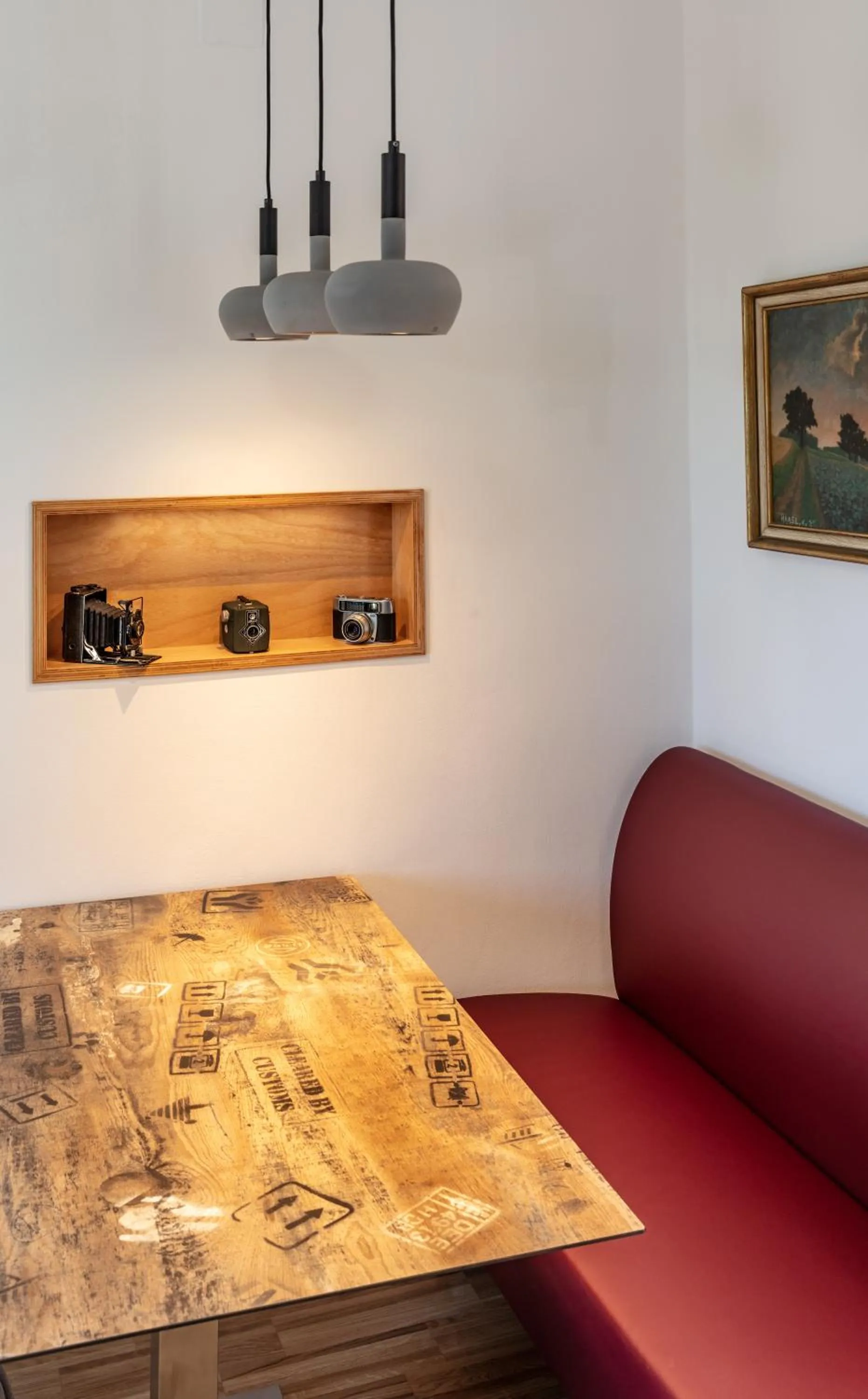 Dining area in Pannonia Appartements 2